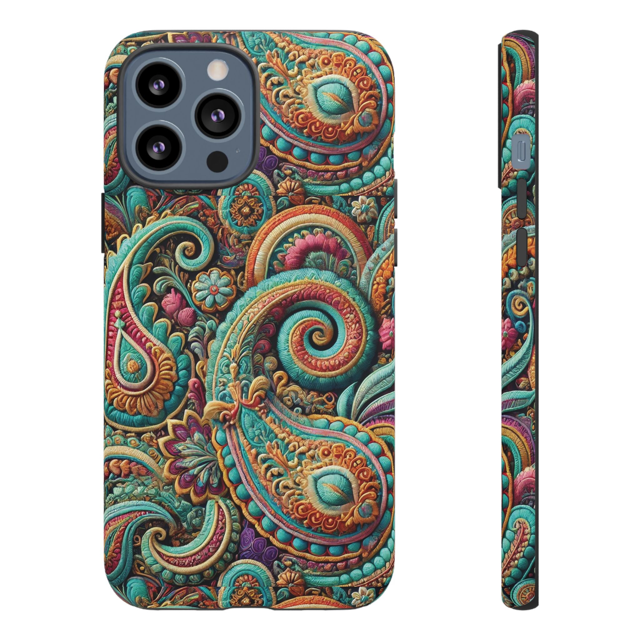 Best Paisley Phone Case Tough, Faithful Phone Cases & Religious iPhone Accessories: Protect Your Device & Show Perfect Gift for Her