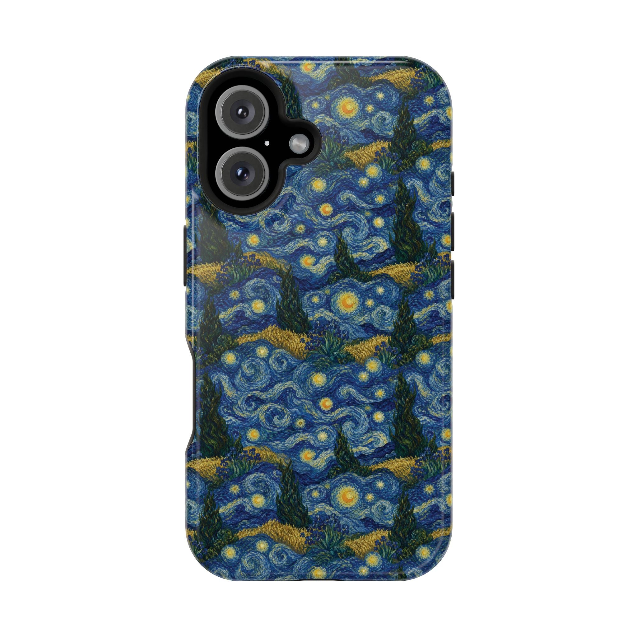 Coque de téléphone magnétique Van Gogh Illusion — Design élégant, résistant aux chocs, pour les amateurs d'art