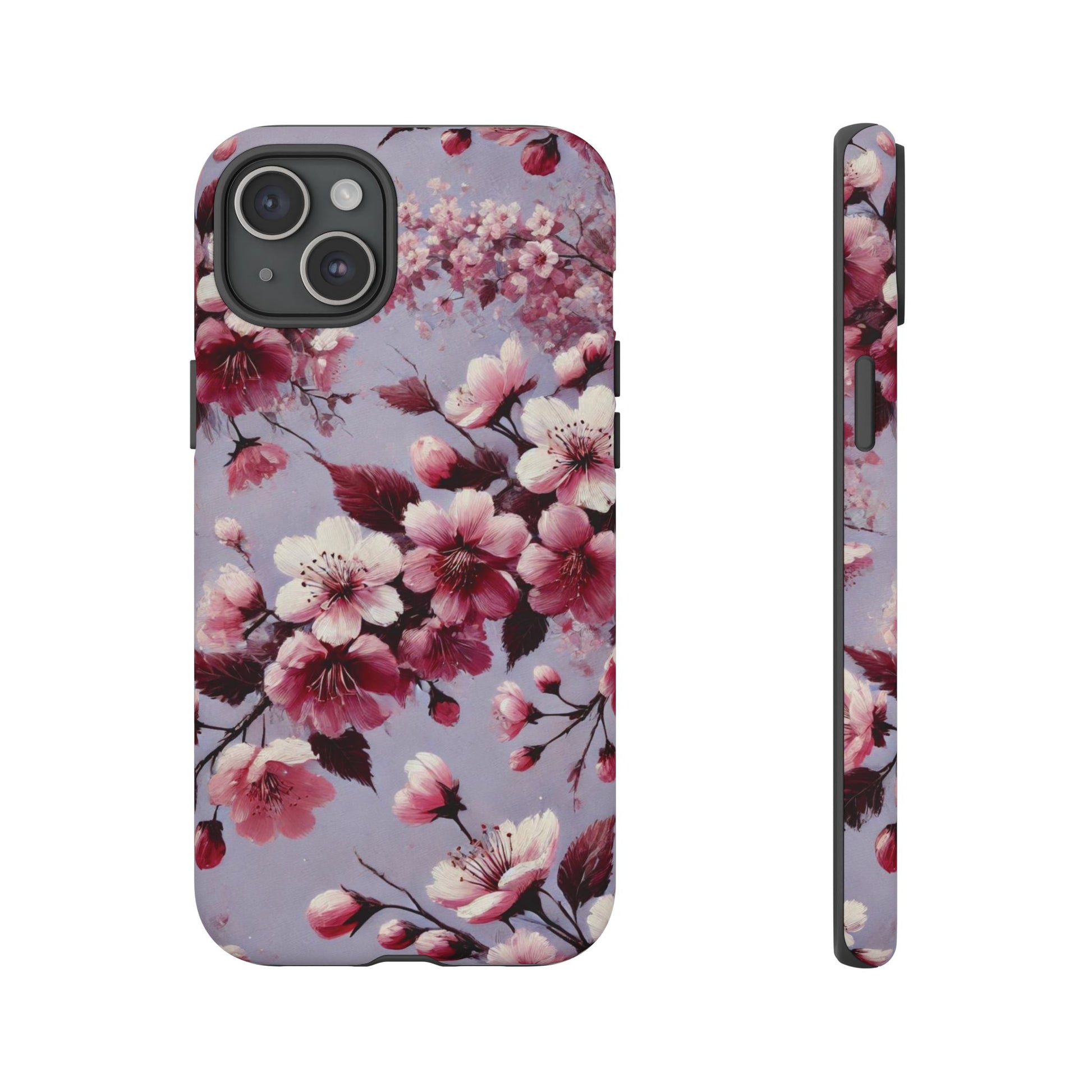 Lavender Floral Phone Case | Fall-Inspired Protective Cover for iPhone, Samsung & Pixel – Perfect Gift for Her