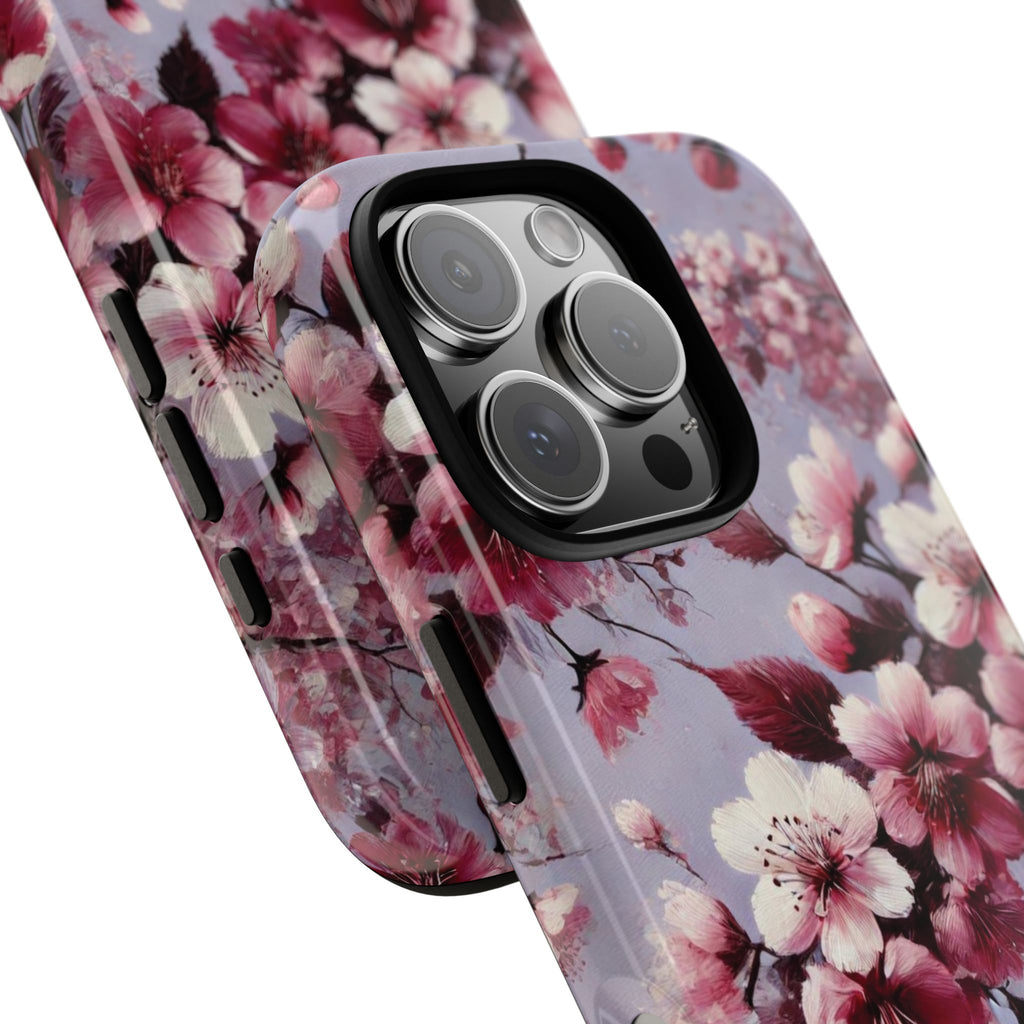 Lavender Floral Phone Case | Fall-Inspired Protective Cover for iPhone, Samsung & Pixel – Perfect Gift for Her