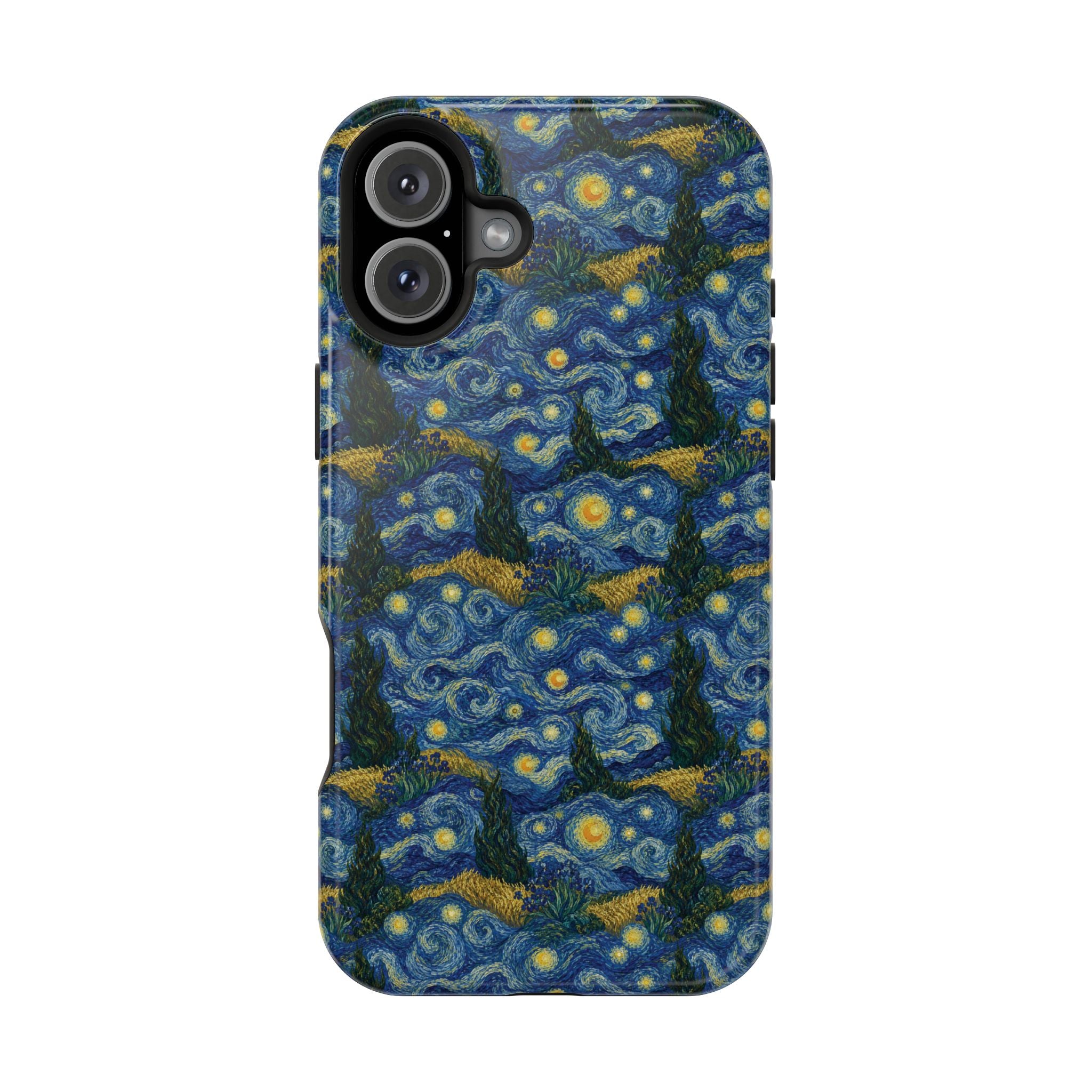 Coque de téléphone magnétique Van Gogh Illusion — Design élégant, résistant aux chocs, pour les amateurs d'art