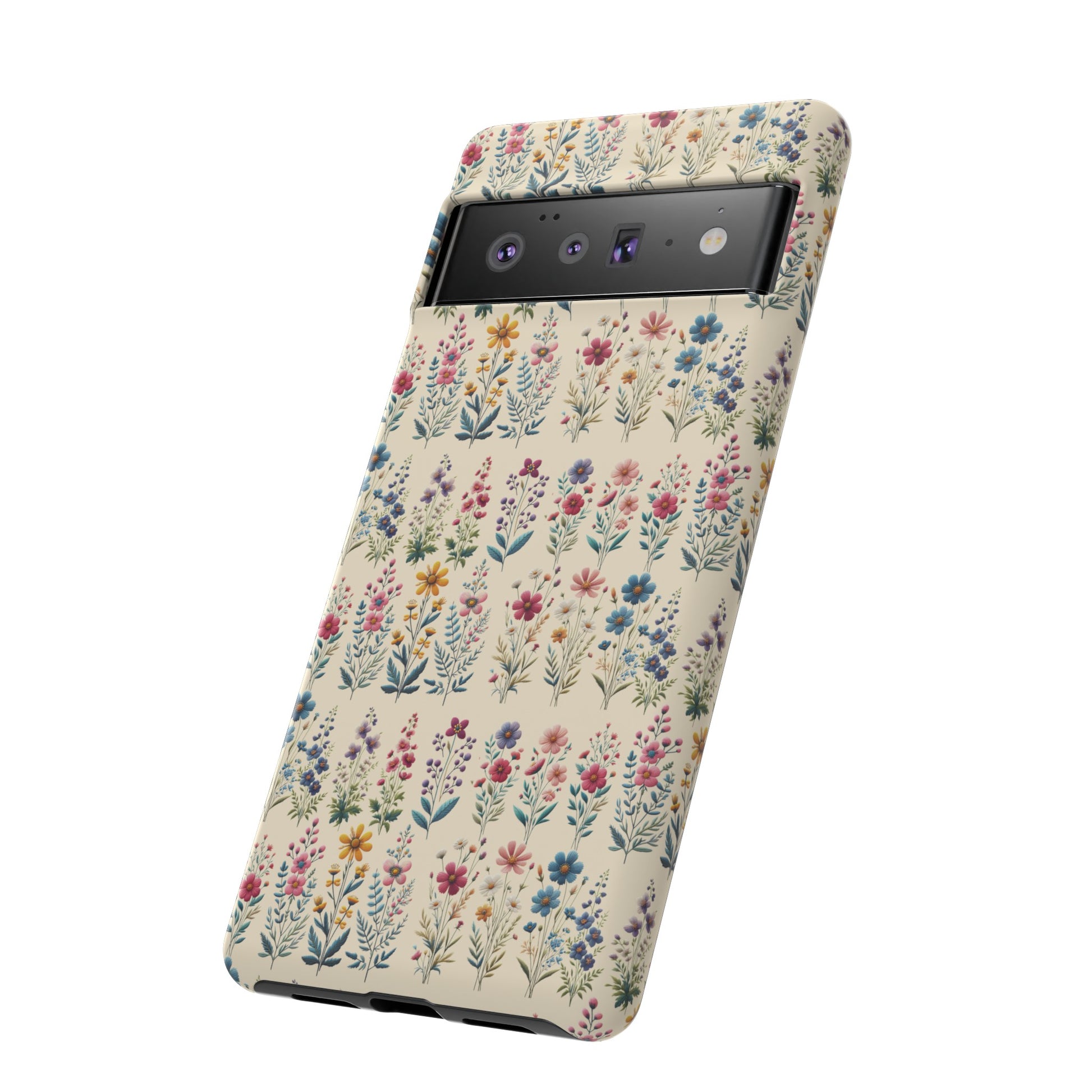 Best Beautiful Wildflower Phone Case Floral Design for iPhone, Galaxy, and Google Durable Protection Gift for Her Case iPhone 15, Samsung iPhone Gift for Her