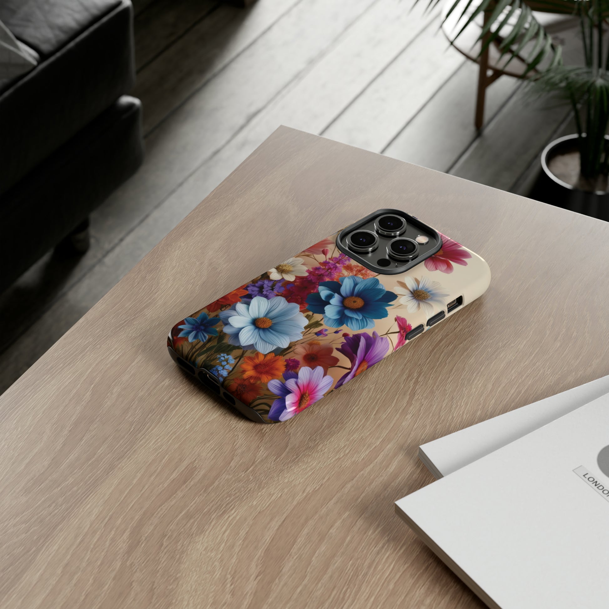 Best Phone Case Floral 3D Illusion Luxury Tough Case Floral Elegant Durable Stylish for Modern Devices iPhone 15, Samsung iPhone Samsung Accessory Gift for Her.