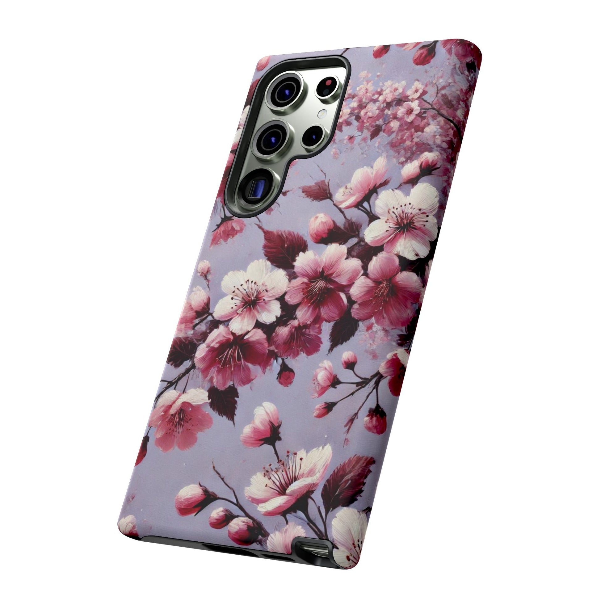 Lavender Floral Phone Case | Fall-Inspired Protective Cover for iPhone, Samsung & Pixel – Perfect Gift for Her