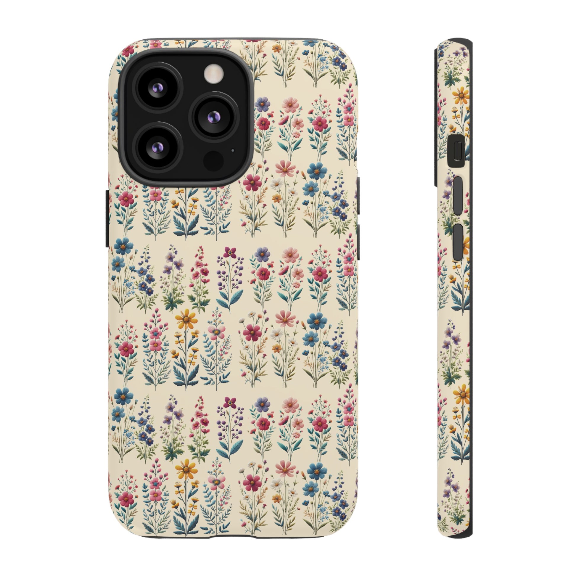 Best Beautiful Wildflower Phone Case Floral Design for iPhone, Galaxy, and Google Durable Protection Gift for Her Case iPhone 15, Samsung iPhone Gift for Her