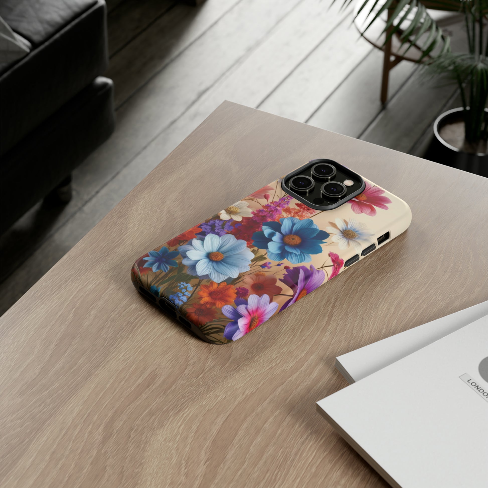 Best Phone Case Floral 3D Illusion Luxury Tough Case Floral Elegant Durable Stylish for Modern Devices iPhone 15, Samsung iPhone Samsung Accessory Gift for Her.