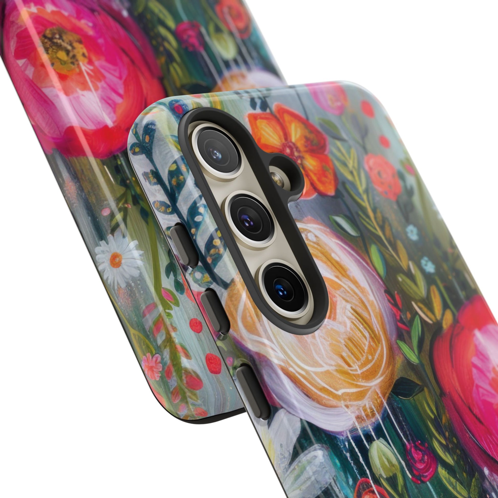 Watercolor Boho Floral Phone Case for iPhone 17 case Samsung, and Pixel | Stylish Protective Cover Gift for Her Perfect for Floral Lover