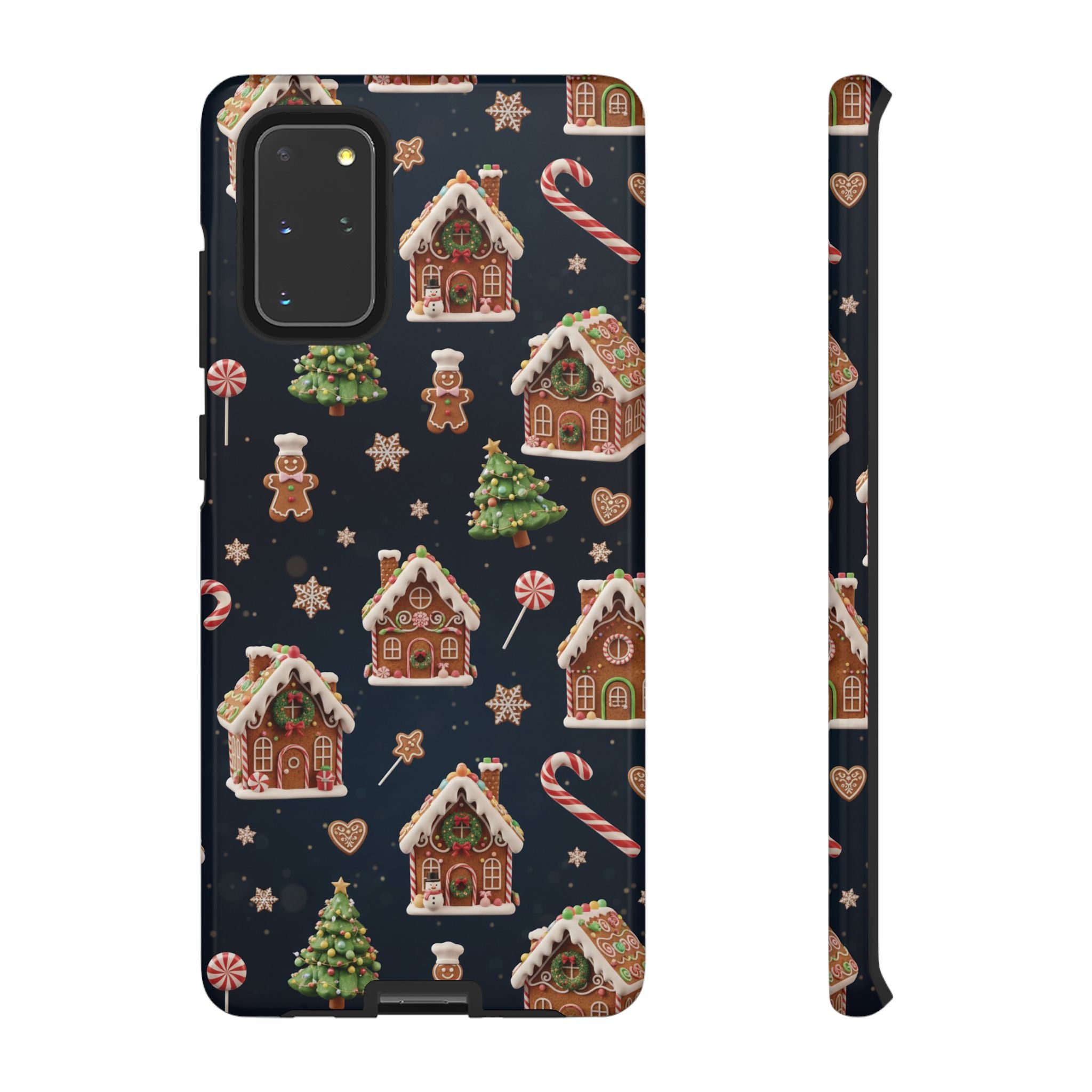3D Gingerbread House Christmas Phone Case | Premium Holiday Gift Cover for iPhone 17, iPhone, and Samsung Galaxy Gift for Her or Him