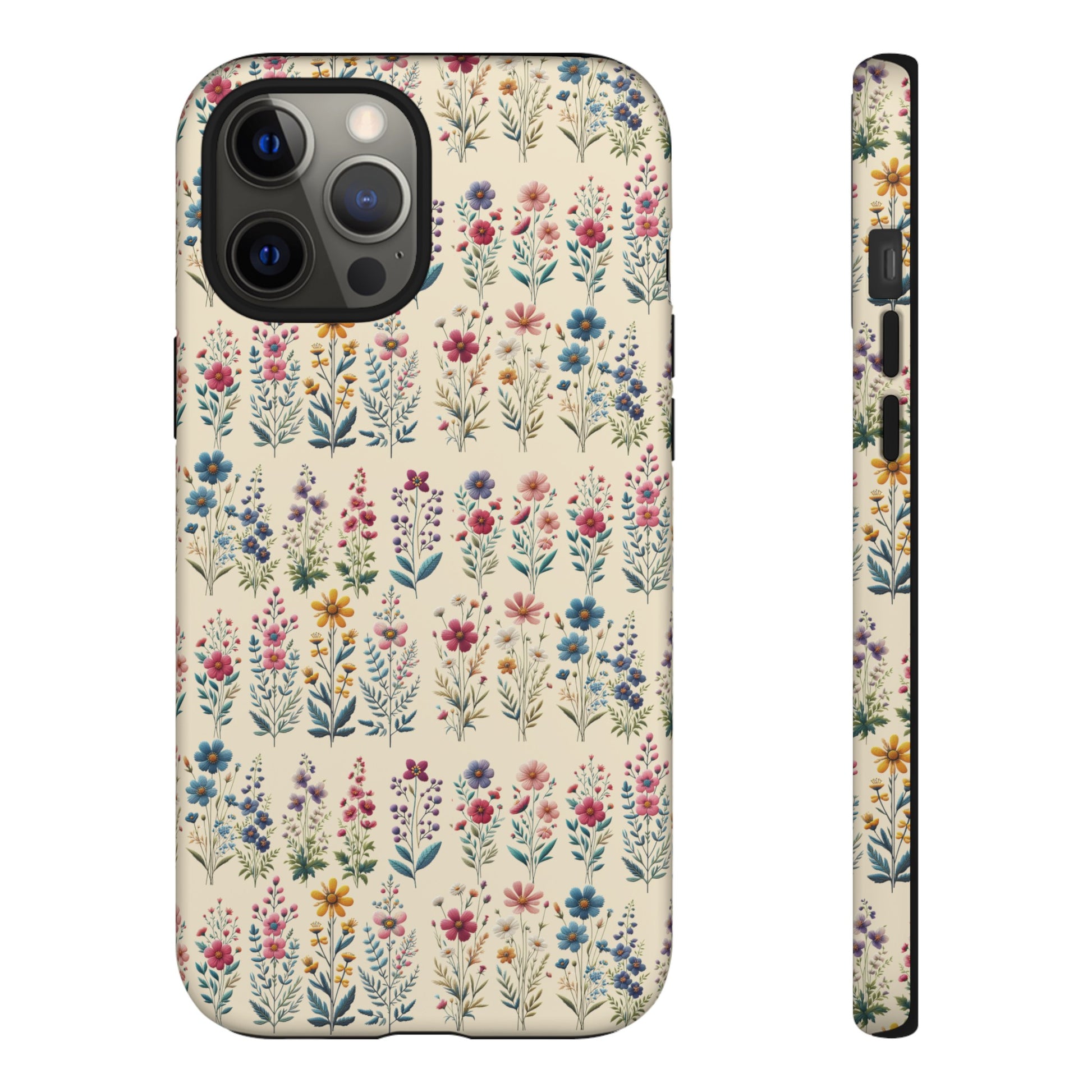 Best Beautiful Wildflower Phone Case Floral Design for iPhone, Galaxy, and Google Durable Protection Gift for Her Case iPhone 15, Samsung iPhone Gift for Her