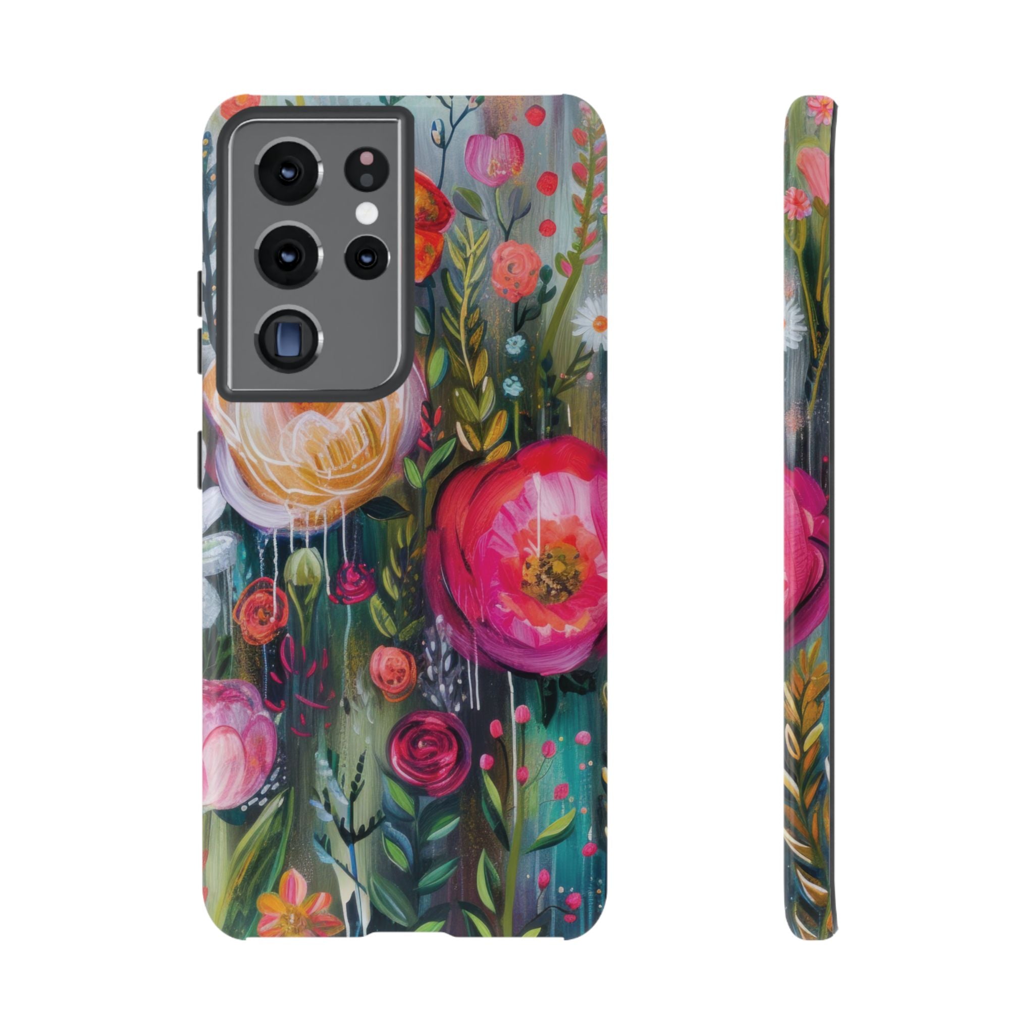 Watercolor Boho Floral Phone Case for iPhone 17 case Samsung, and Pixel | Stylish Protective Cover Gift for Her Perfect for Floral Lover