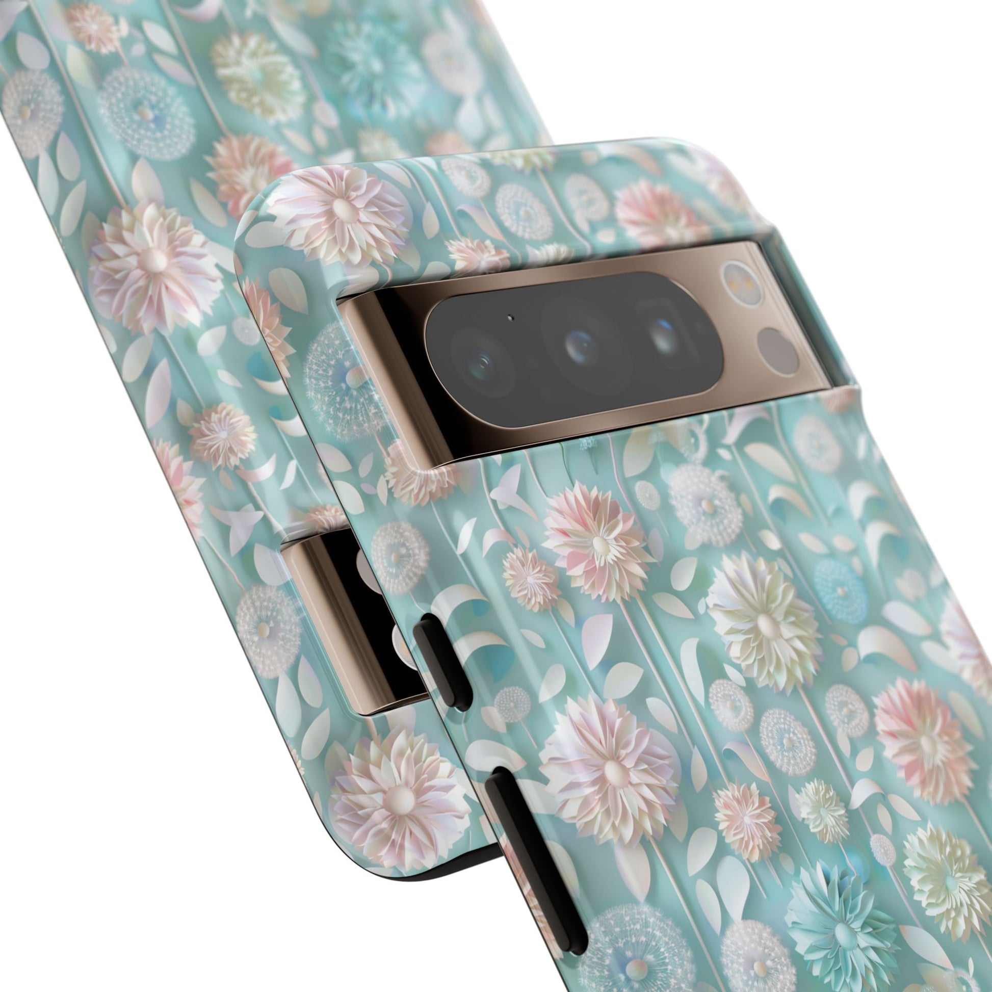 Pastel Floral Phone Case for iPhone & Samsung | Elegant and Slim Design with Shockproof Protection | Durable, Scratch-Resistant, and Lightweight | Stylish Accessory