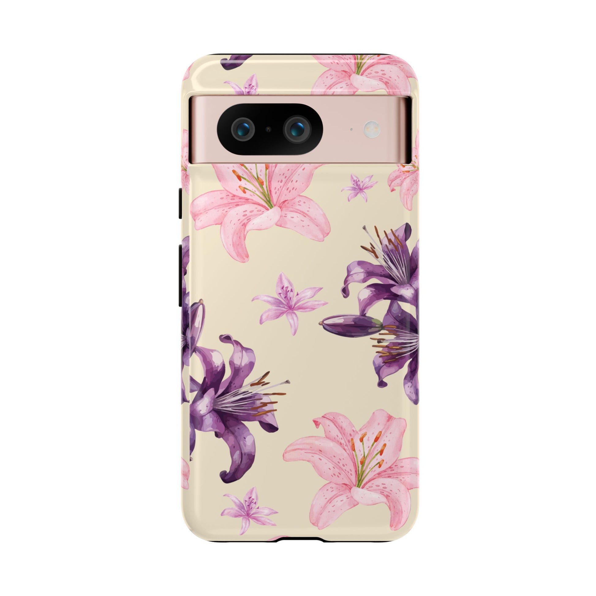 Blooming Tiger Lily Phone Case - Compatible with iPhone, Samsung, and Pixel | Stylish Protective Cover Gift for Her Perfect for Floral Lover