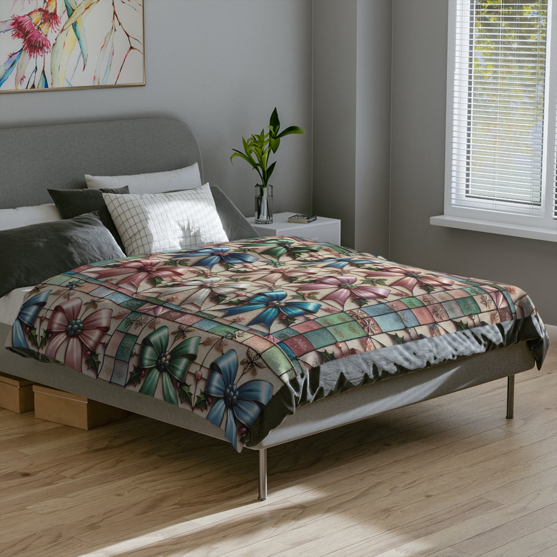 Coquette Bows Minky Cozy Blanket Throw - Ultra Soft & Warm Bedding, Perfect for Home, Couch, or Bed | Best Gift for All Seasons Plush Microfiber for Maximum Comfort Blanket, Perfect for Snuggling Decor, Housewarming Gift Throw - MRSBYVALLE