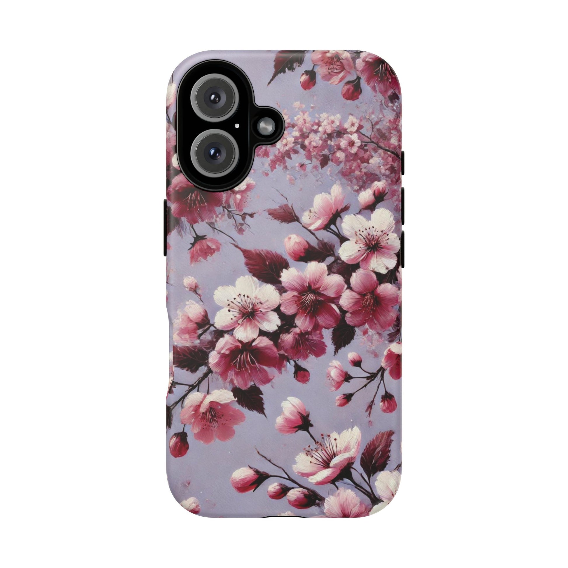 Lavender Floral Fall Phone Case for iPhone 16 pro15 14 13 12  21 23 Samsung, and Pixel | Stylish Protective Cover Gift for Her Perfect for Floral Lover