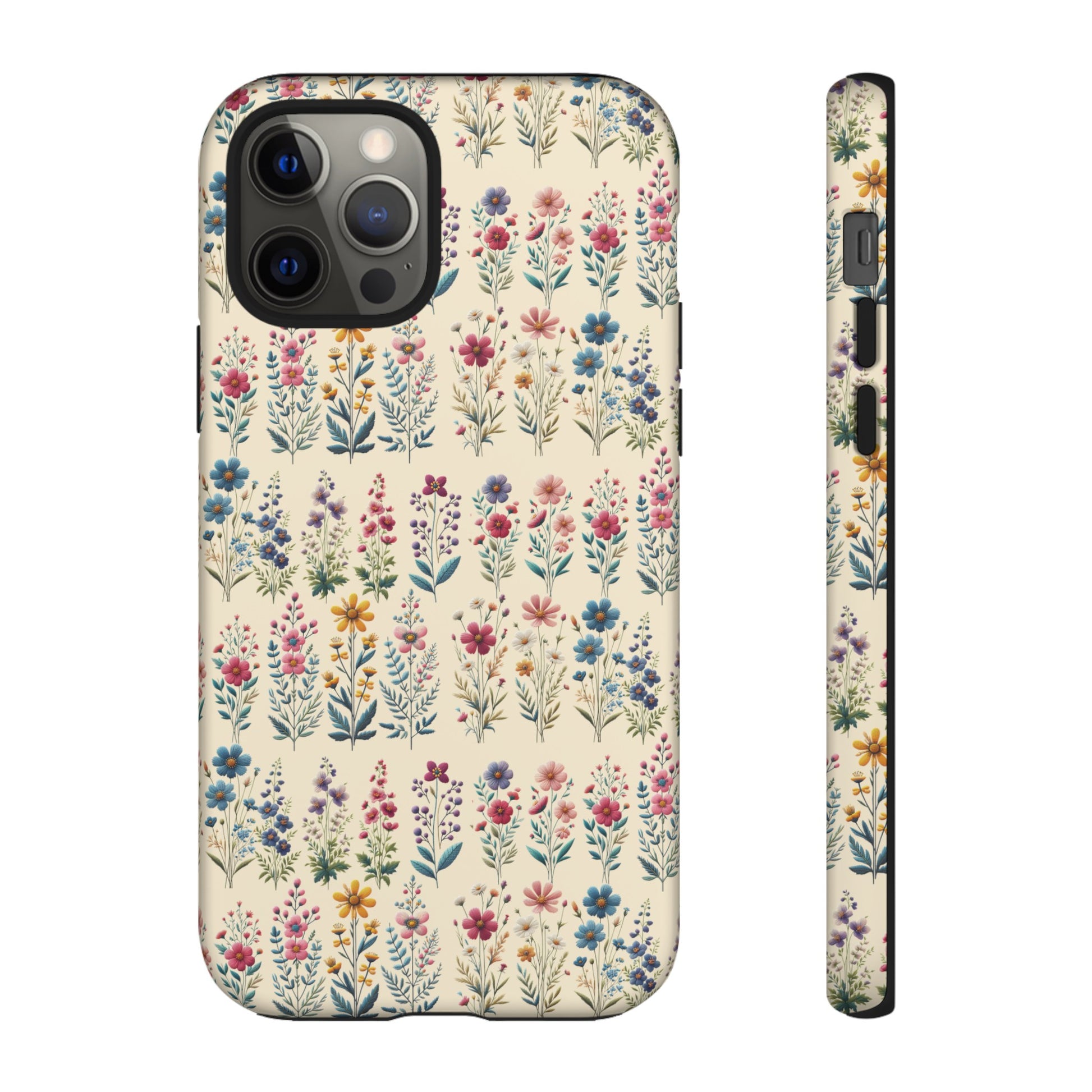Best Beautiful Wildflower Phone Case Floral Design for iPhone, Galaxy, and Google Durable Protection Gift for Her Case iPhone 15, Samsung iPhone Gift for Her