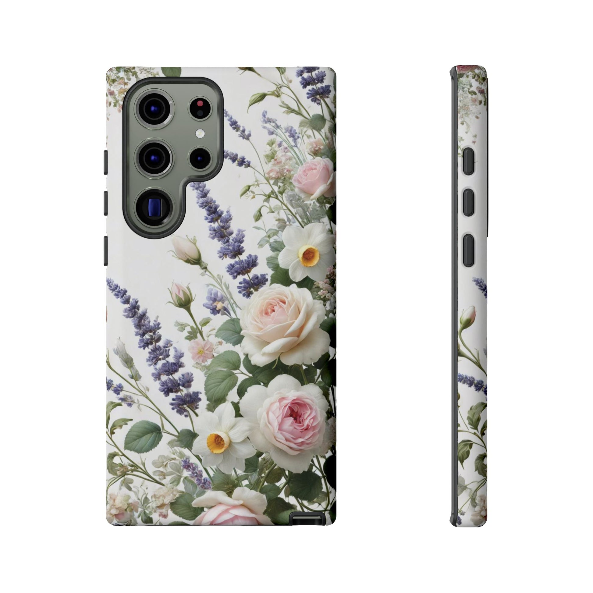 Boho Floral Fall Phone Case for iPhone 17,16  21 23 Samsung, and Pixel | Stylish Protective Cover Gift for Her Perfect for Floral Lover