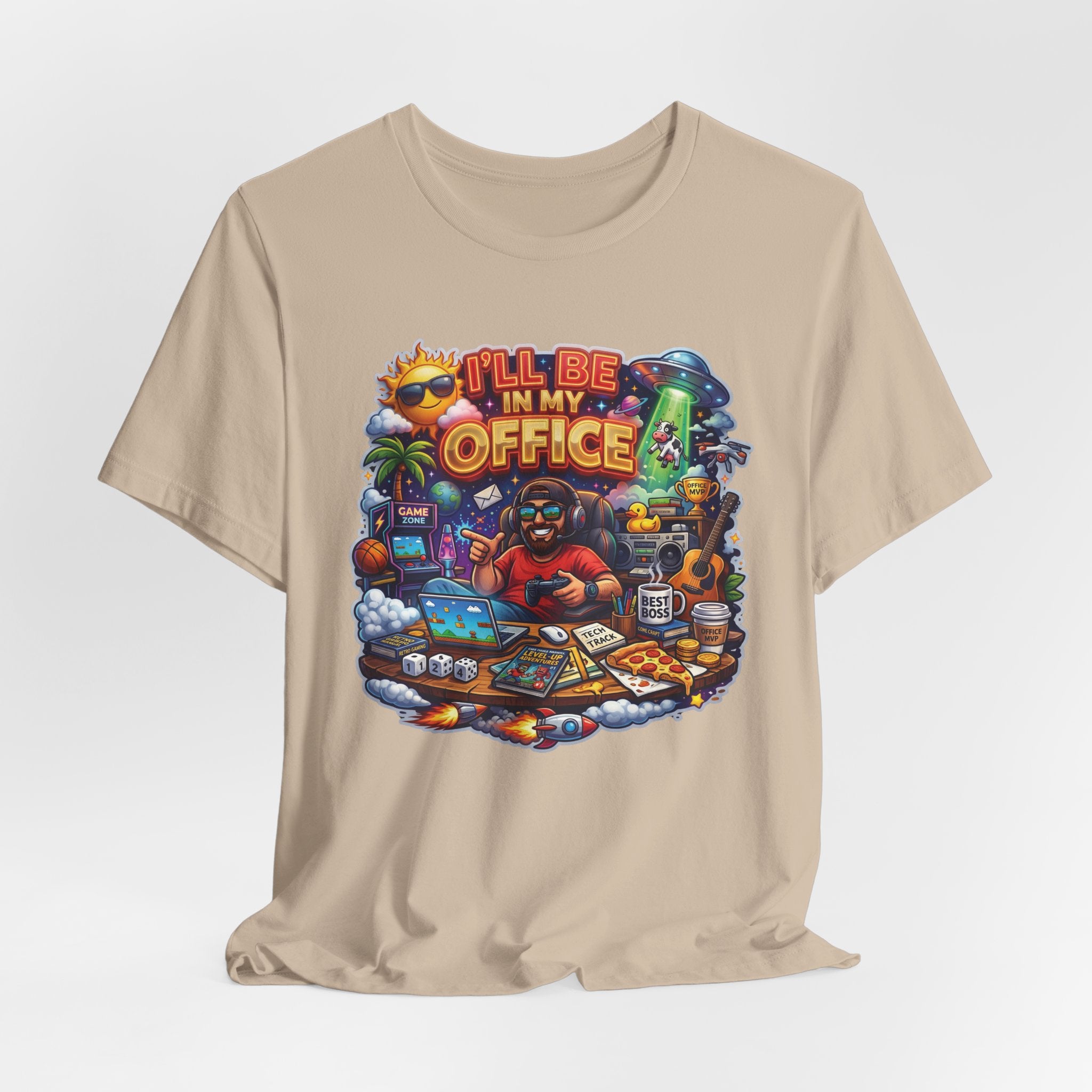I'll Be Back in the Office T-Shirt — Funny Return-to-Work Tee Perfect for Husband or DAD