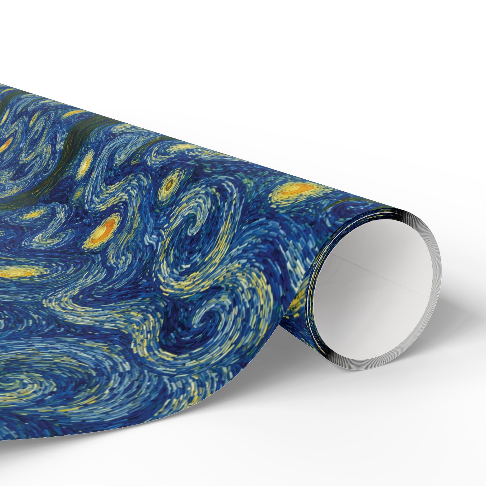 Van Gogh Illusion Wrapping Paper — Artist Birthday & Art Lover Gift Wrap