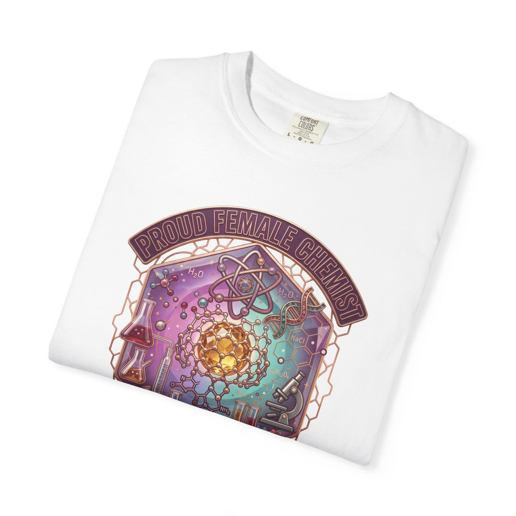 T-Shirt 'Unstoppable' Scientist Leader Achiever Graphic Tee Proud Chemist. Scientist. Leader. Unstoppable. STEM Graphic Tee