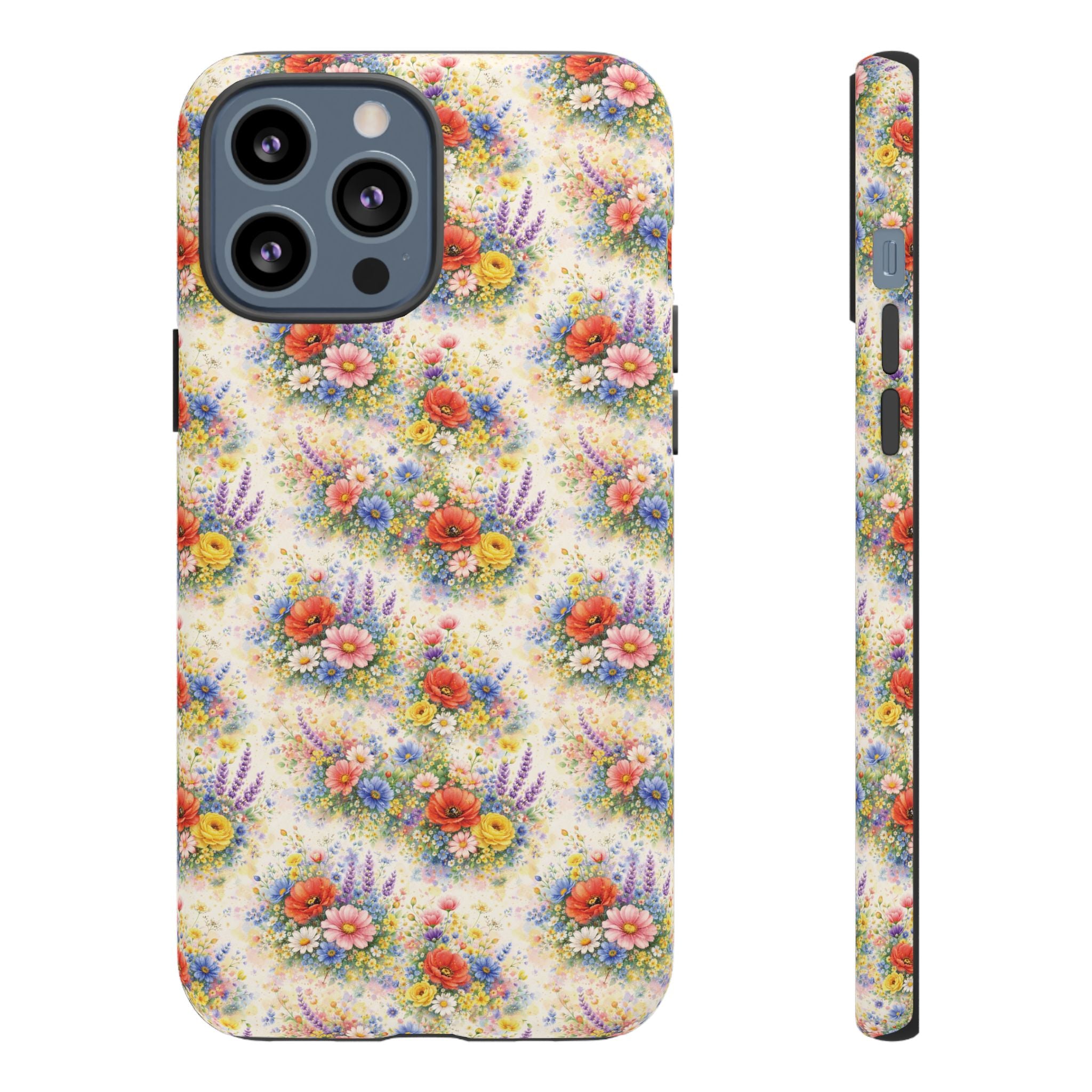 Watercolor Wildflowers Phone Case — Tough Cases