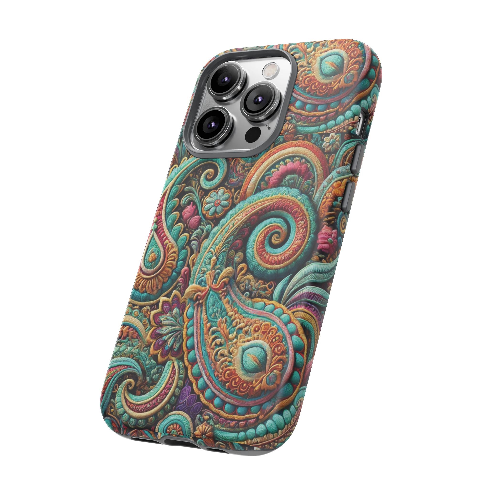 Best Paisley Phone Case Tough, Faithful Phone Cases & Religious iPhone Accessories: Protect Your Device & Show Perfect Gift for Her