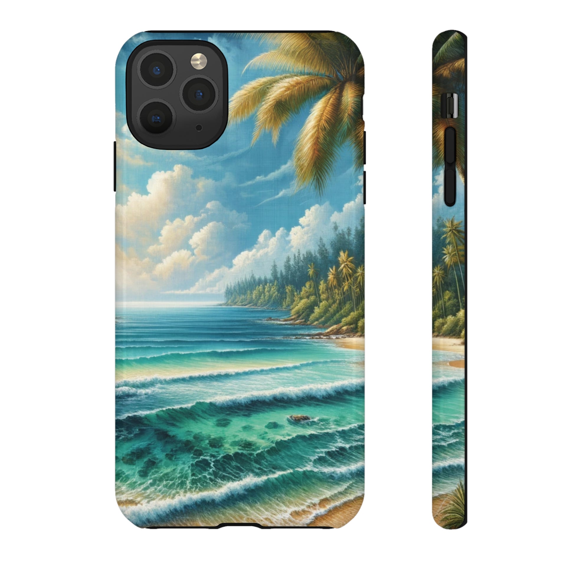 Coastal Serenity Ocean Beach View Protective Phone Case Gift for Her Phone 15, Samsung iPhone Samsung Gift for Her Case iPhone 15, Samsung iPhone Samsung Accessory Gift for Her.