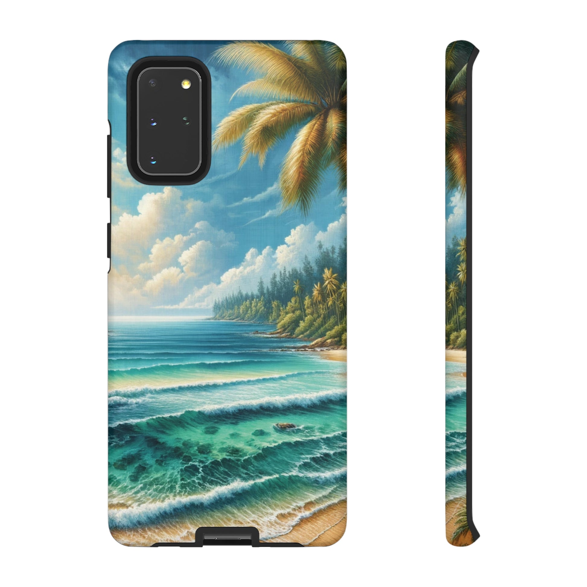 Coastal Serenity Ocean Beach View Protective Phone Case Gift for Her Phone 15, Samsung iPhone Samsung Gift for Her Case iPhone 15, Samsung iPhone Samsung Accessory Gift for Her.