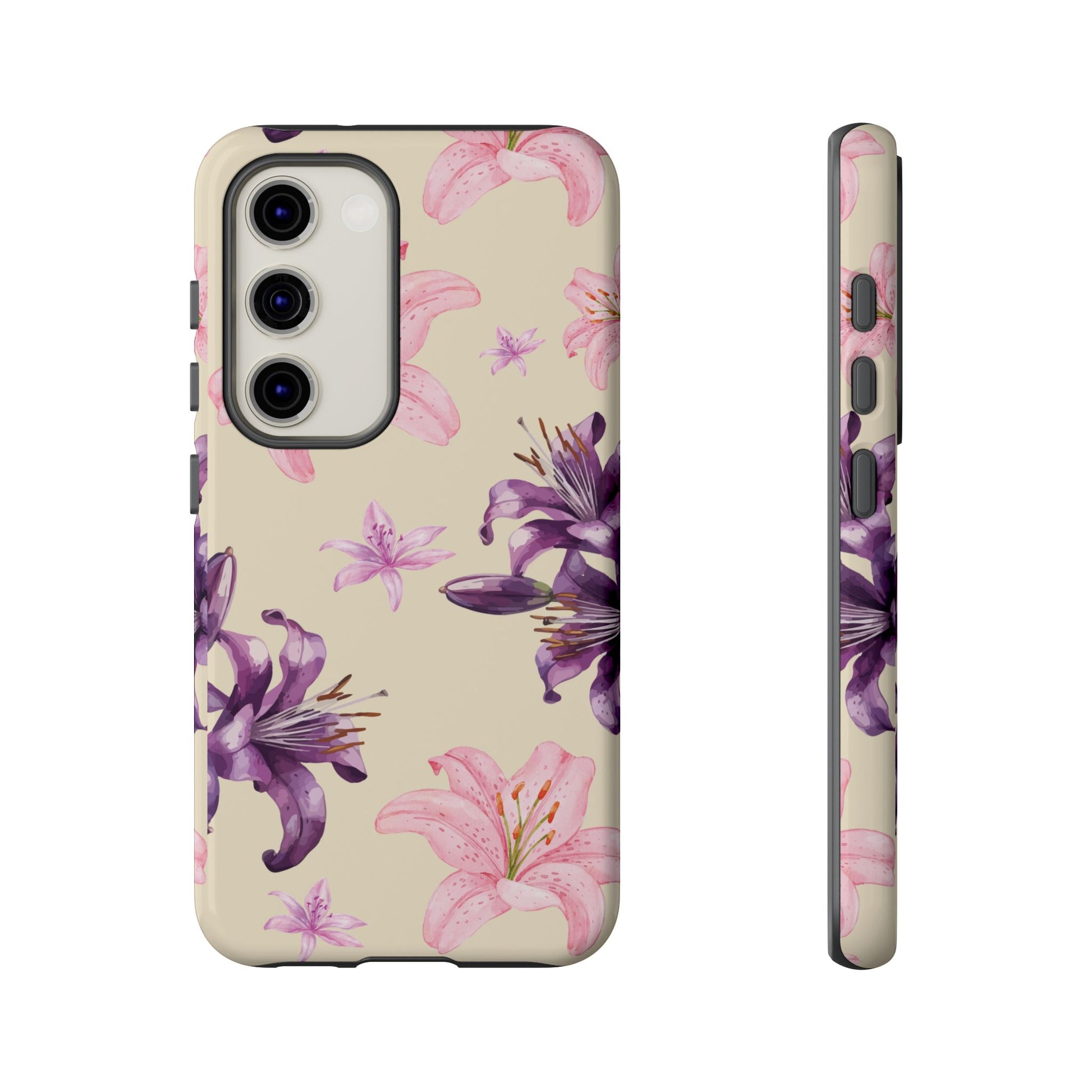 Blooming Tiger Lily Phone Case - Compatible with iPhone, Samsung, and Pixel | Stylish Protective Cover Gift for Her Perfect for Floral Lover