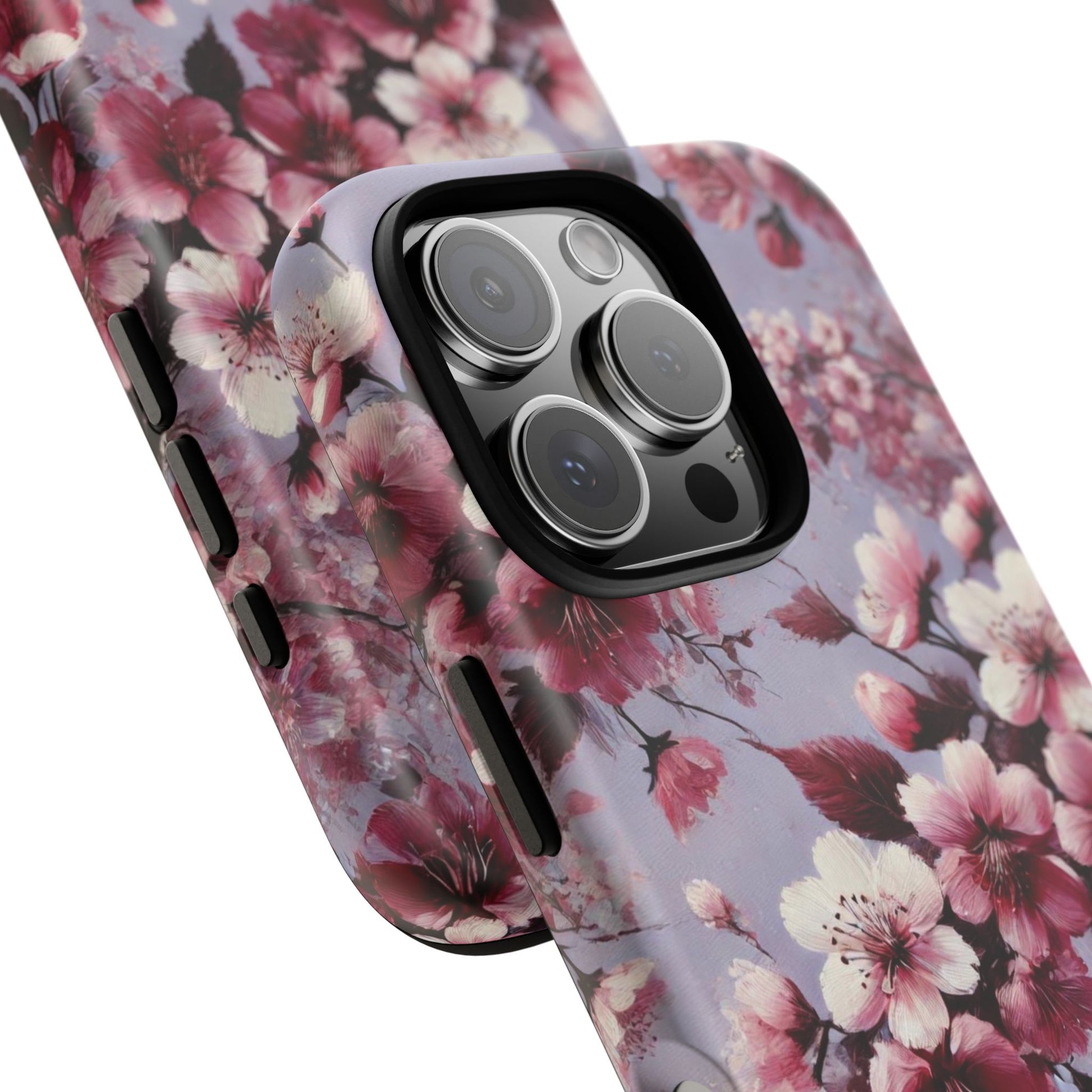 Lavender Floral Fall Phone Case for iPhone 16 pro15 14 13 12  21 23 Samsung, and Pixel | Stylish Protective Cover Gift for Her Perfect for Floral Lover