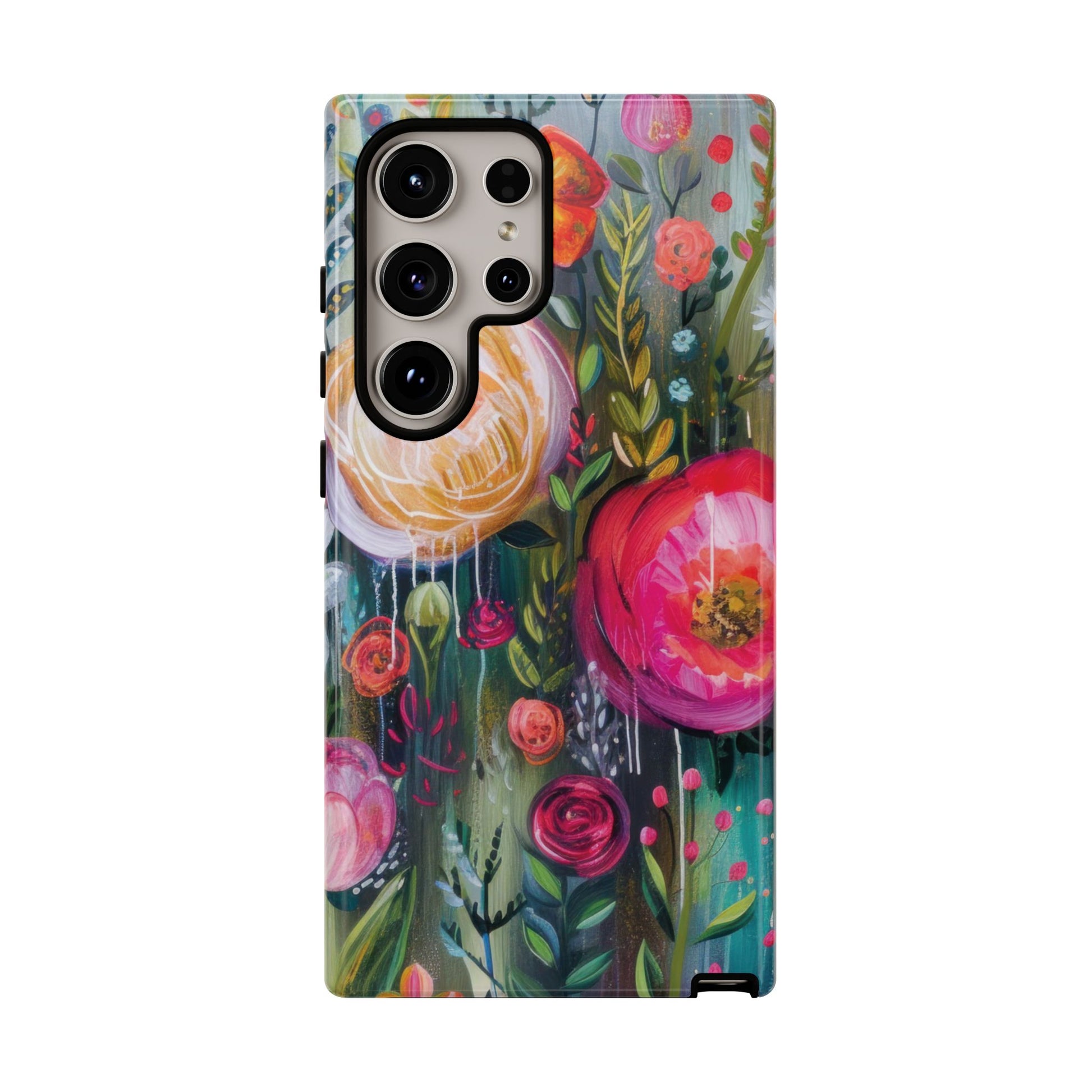 Watercolor Boho Floral Phone Case for iPhone 17 case Samsung, and Pixel | Stylish Protective Cover Gift for Her Perfect for Floral Lover