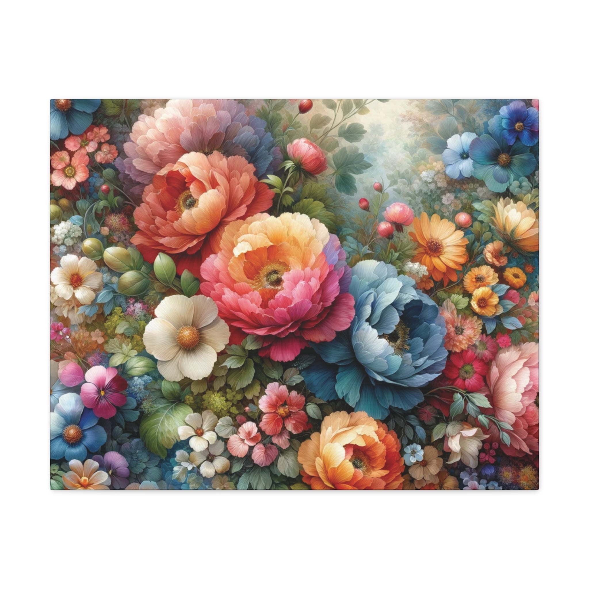 Timeless Floral Elegance High-Quality Matte Canvas Art, Ready to Hang Perfect for Home Decor, Mother's Day, Birthday Gift, Housewarming New House Decor.