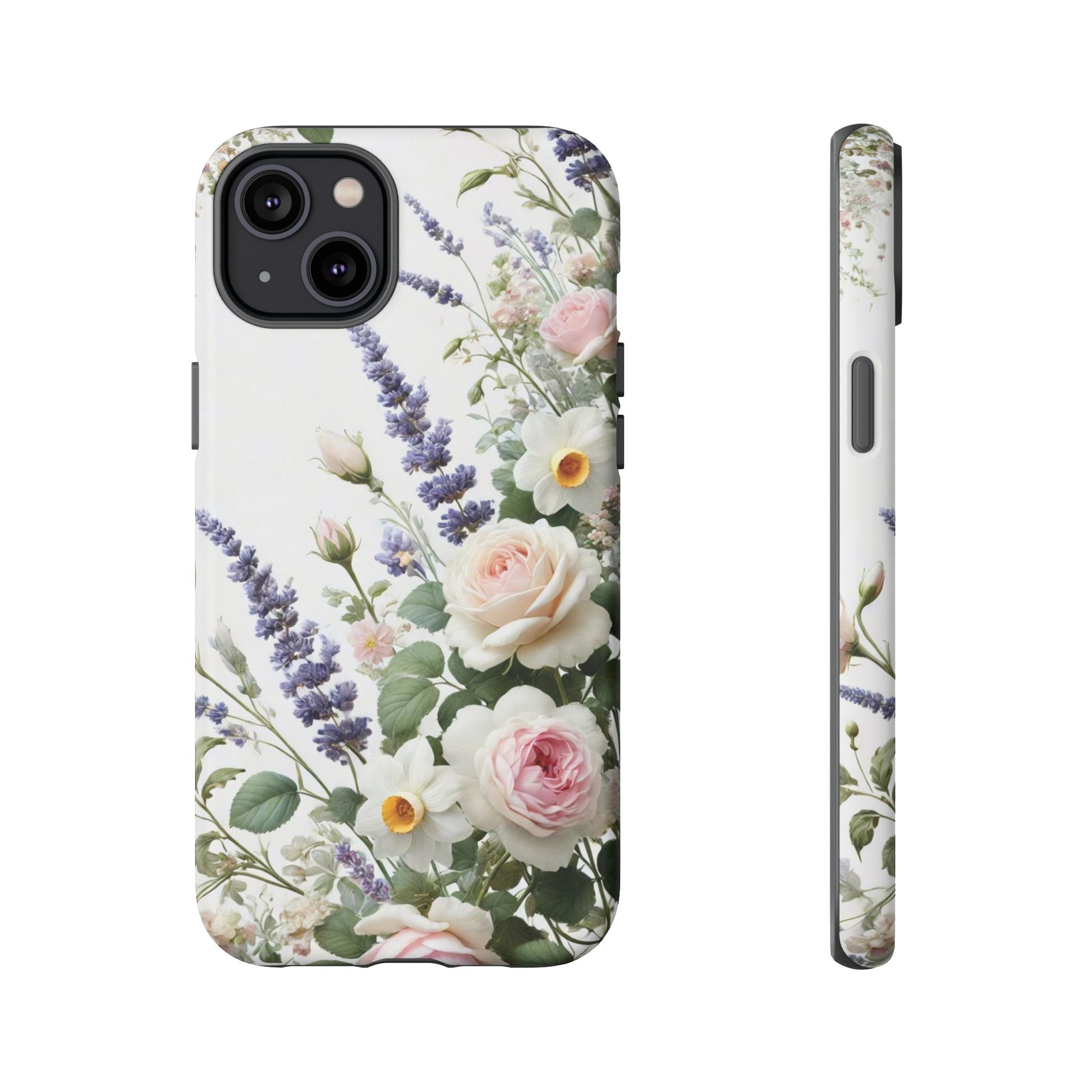 Boho Floral Fall Phone Case for iPhone 17,16  21 23 Samsung, and Pixel | Stylish Protective Cover Gift for Her Perfect for Floral Lover