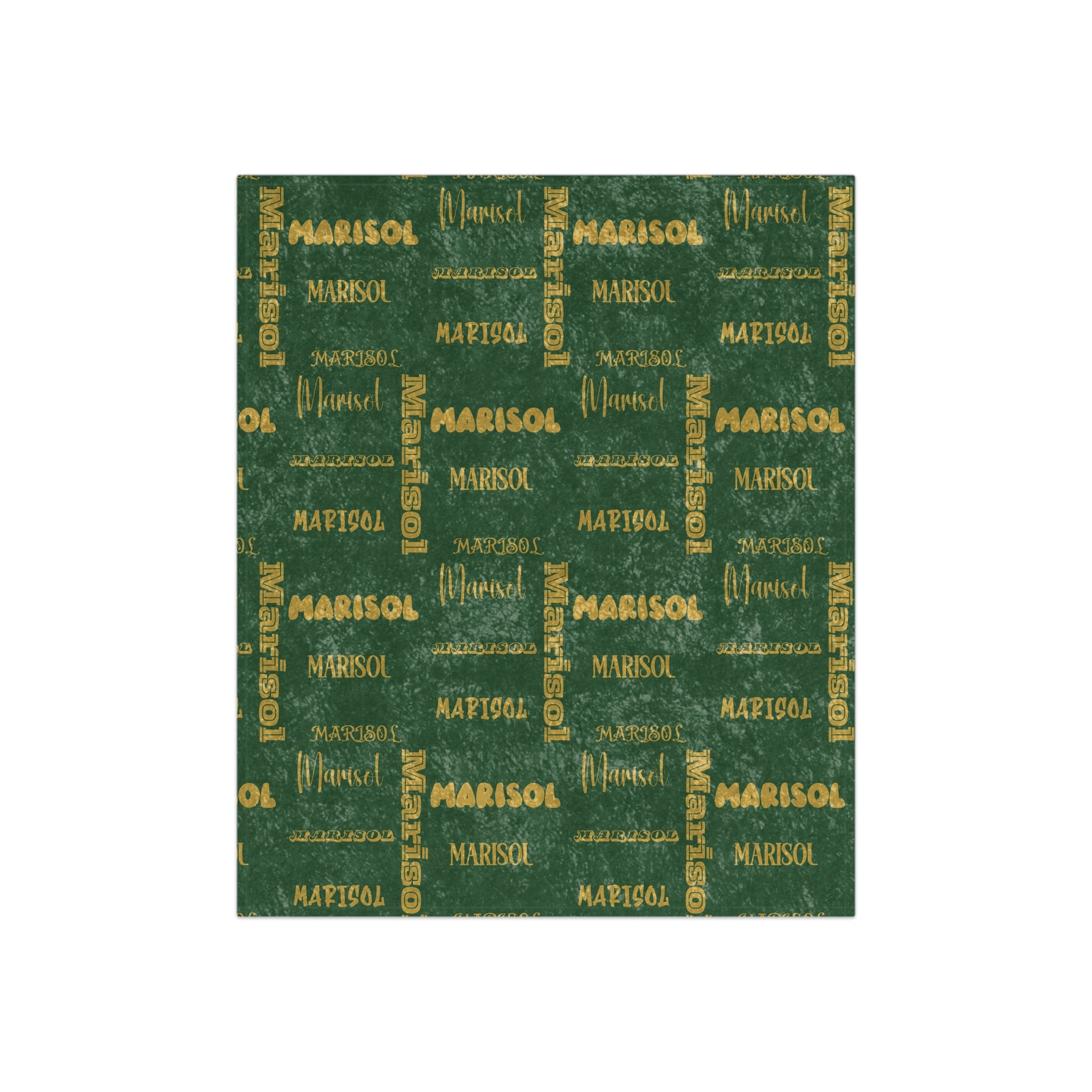 Luxury Custom Name Crushed Velvet Blanket Personalized Soft Throw, Elegant Cozy, Perfect Gift for Any Occasion Unique Touch to Your Home Decor with Customized Comfort - MRSBYVALLE