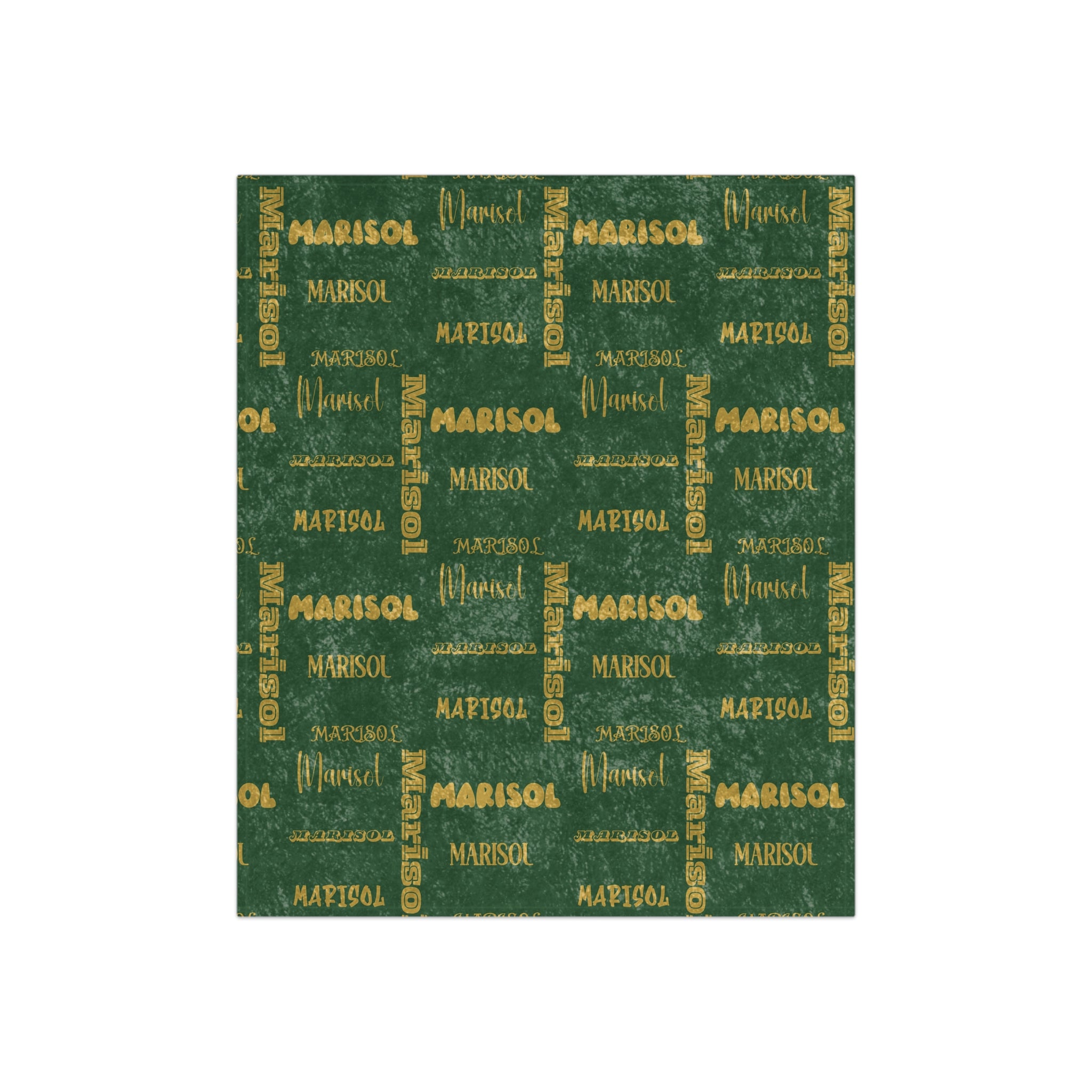 Luxury Custom Name Crushed Velvet Blanket Personalized Soft Throw, Elegant Cozy, Perfect Gift for Any Occasion Unique Touch to Your Home Decor with Customized Comfort - MRSBYVALLE