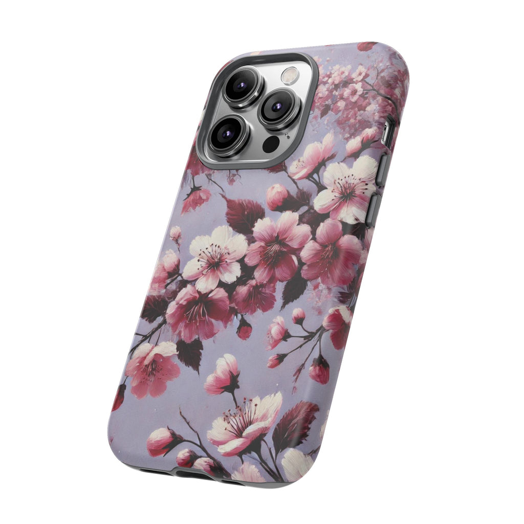 Lavender Floral Phone Case | Fall-Inspired Protective Cover for iPhone, Samsung & Pixel – Perfect Gift for Her