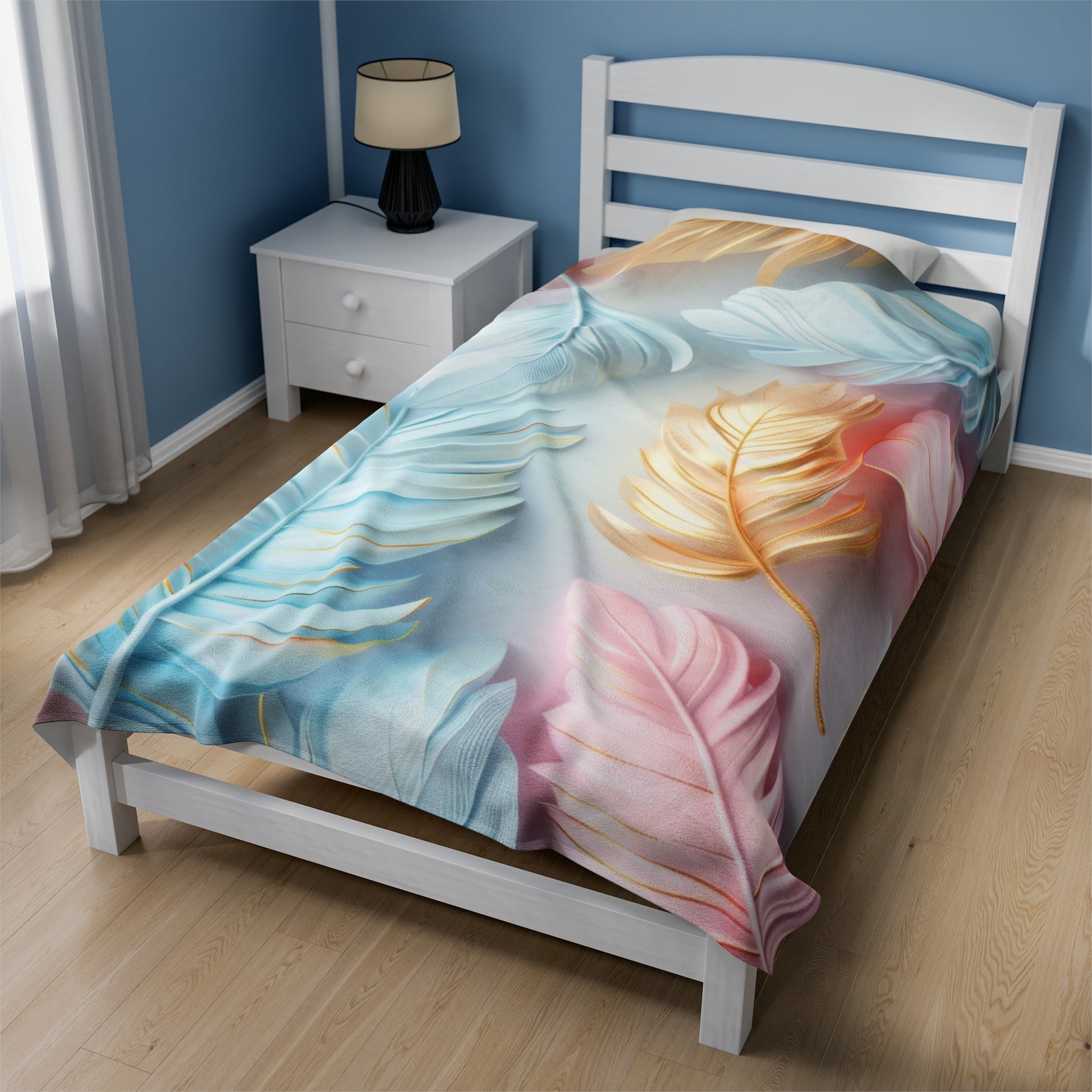 Best Pastel Velveteen Plush Blanket Perfect Gift for Anyone – Ultra-Soft and Cozy Comfort Housewarming, New House Gift for Birthday - MRSBYVALLE