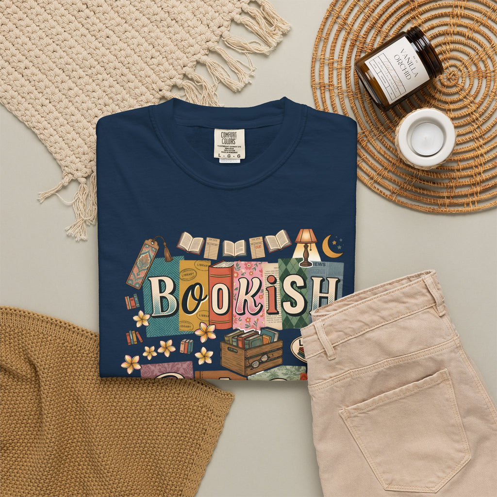 Bookish Babe Reader T-Shirt — Book Lover Tee for Teachers & Avid Readers