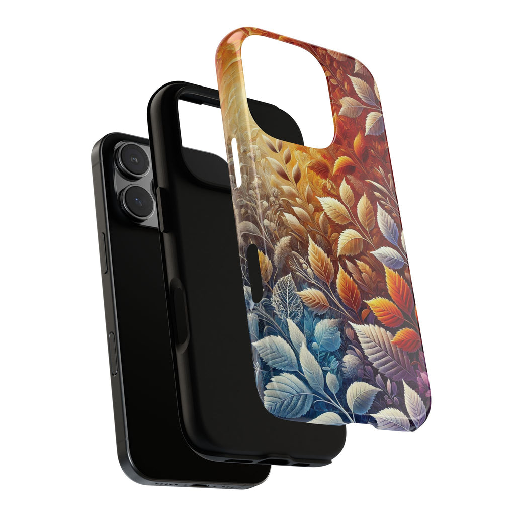 Beautiful Colorful Leaves Phone Case Vibrant Autumn Design for iPhone & Samsung, Durable Protection with Eye Catching Style, Perfect for Nature Lovers & Seasonal Charm Gift for Her