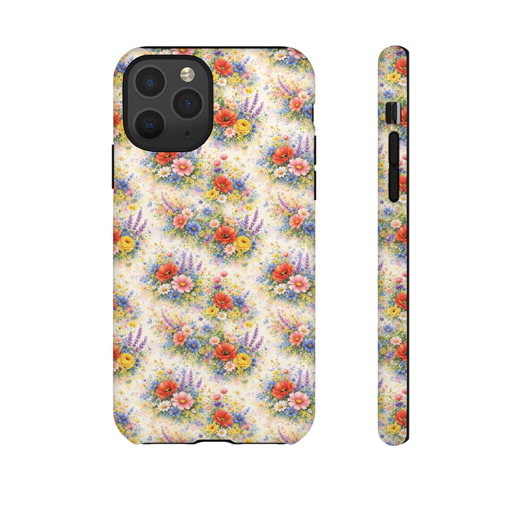 Watercolor Wildflowers Phone Case — Tough Cases