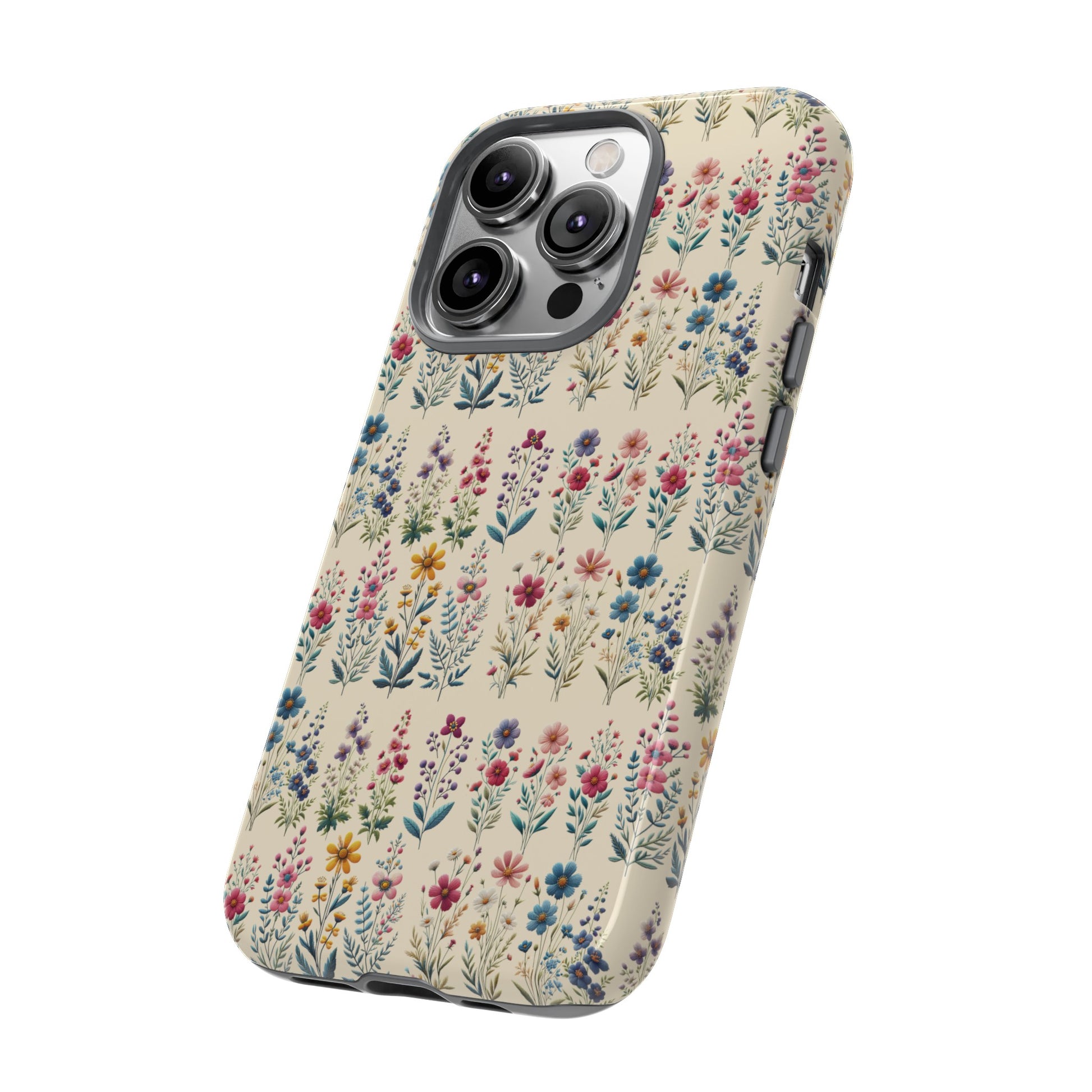 Best Beautiful Wildflower Phone Case Floral Design for iPhone, Galaxy, and Google Durable Protection Gift for Her Case iPhone 15, Samsung iPhone Gift for Her