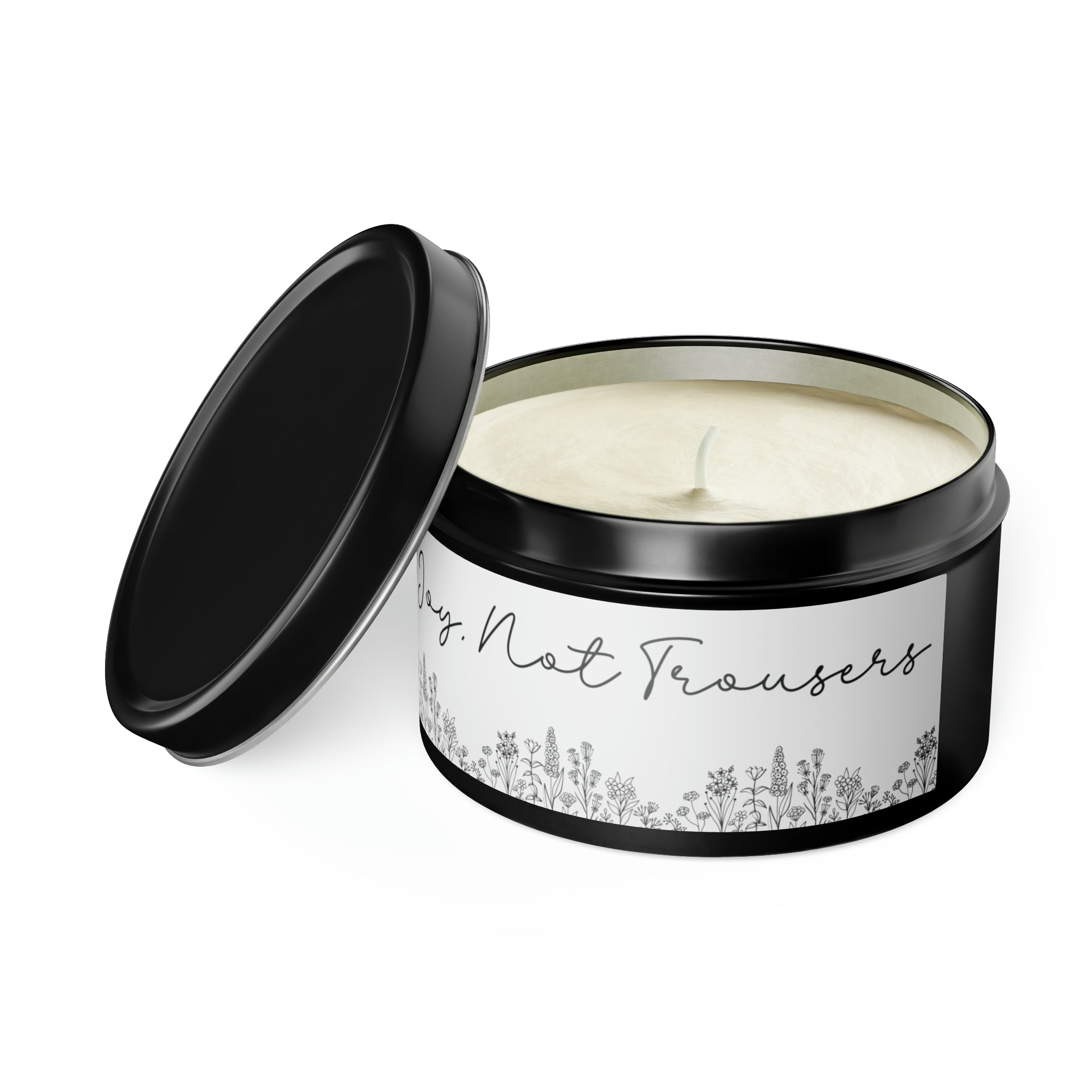 New House Bloom & Glow Elegant Floral Aromas in 4oz/8oz Tin Candles Essence of Nature Collection Unveil Serenity Romance with Exquisite Botanical Scents. Pure Harmony & Grace..