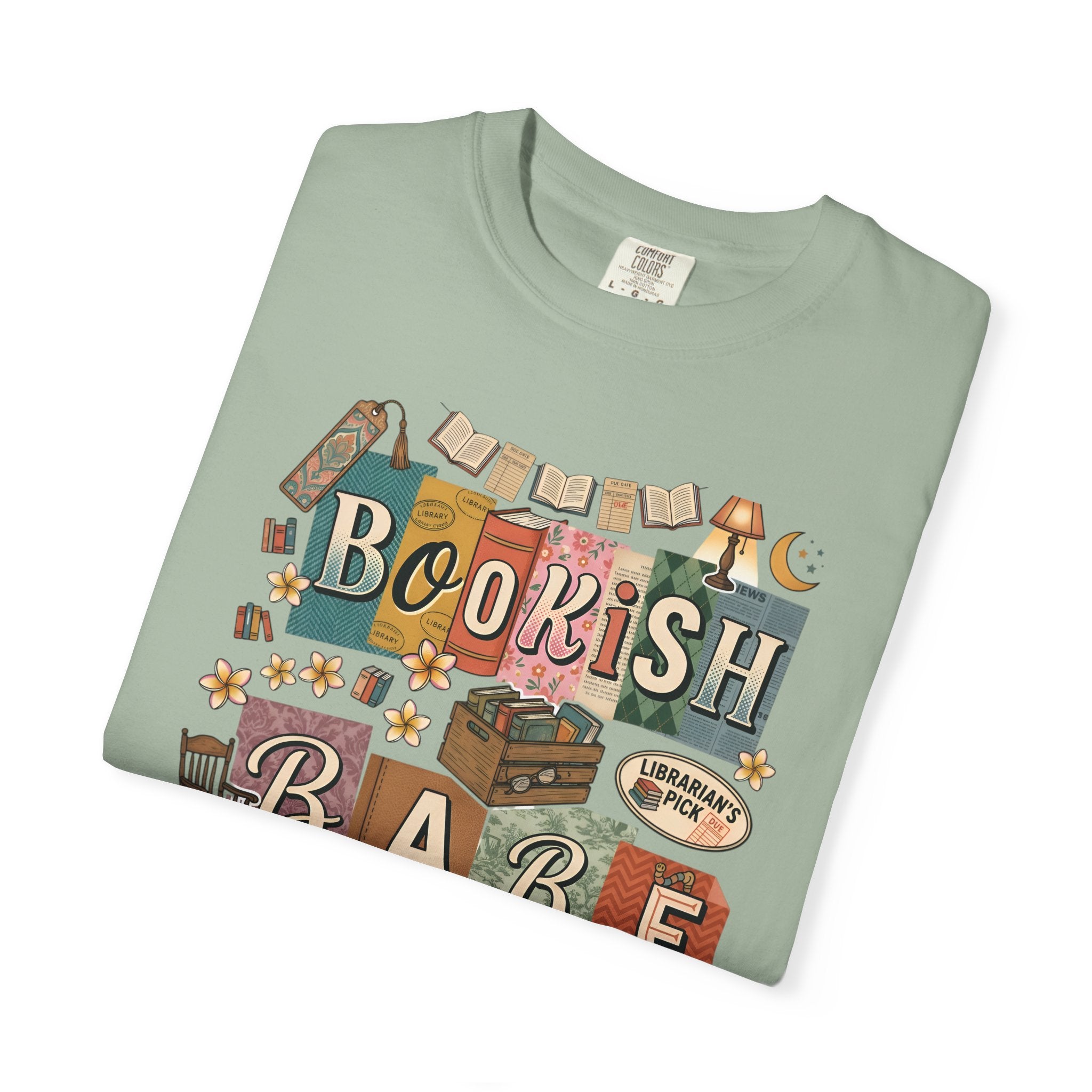 Bookish Babe Reader T-Shirt — Book Lover Tee for Teachers & Avid Readers