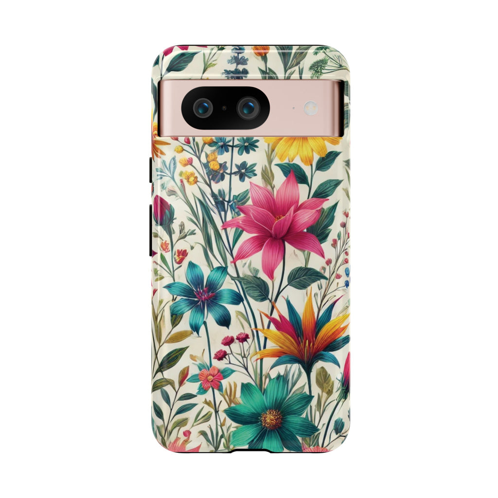 Wildflowers Boho Chic Design Phone Case - Stylish, Protective Cover for All Models Gift for Mom Accessory Gift for Her