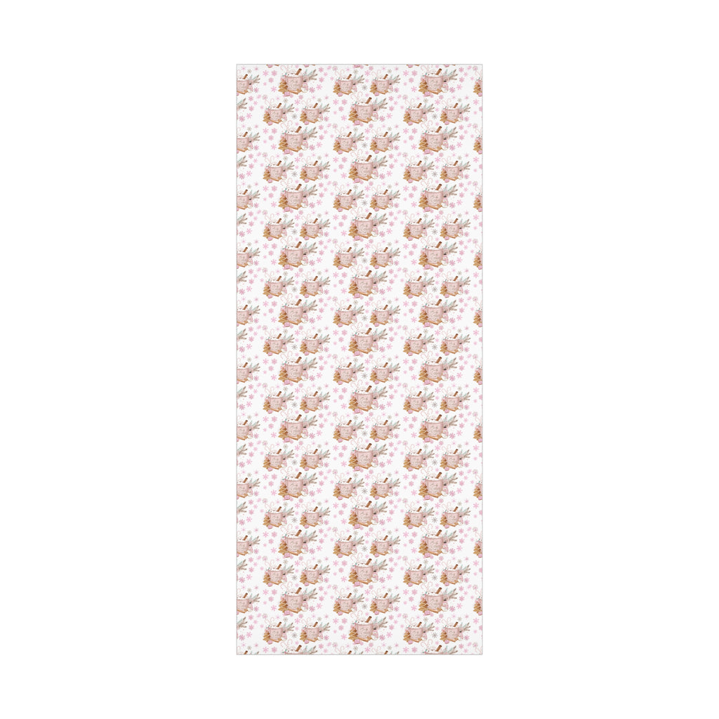 Charming 'Baby It's Cold Outside' Wrapping Paper Perfect for Winter and Holiday Gifts | Cozy Christmas Packaging | Festive Snowflakes Design | High-Quality Gift Wrap for Any Occasion Gift for Her - MRSBYVALLE
