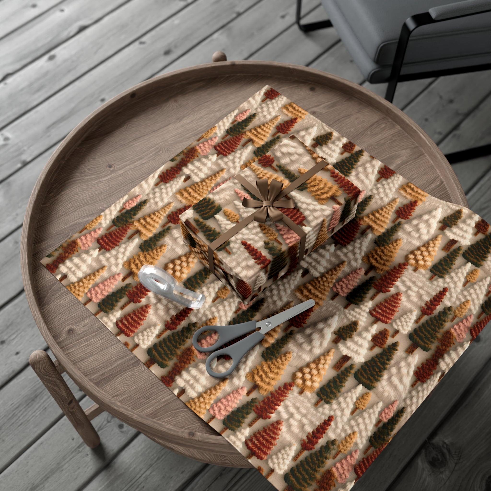 Magical 3D Illusion Christmas Wrapping Paper Elevate Your Gifts with Stunning Visual Effects | Perfect for Holiday Presents | MrsbyValle's Exclusive  Gift for Her - MRSBYVALLE