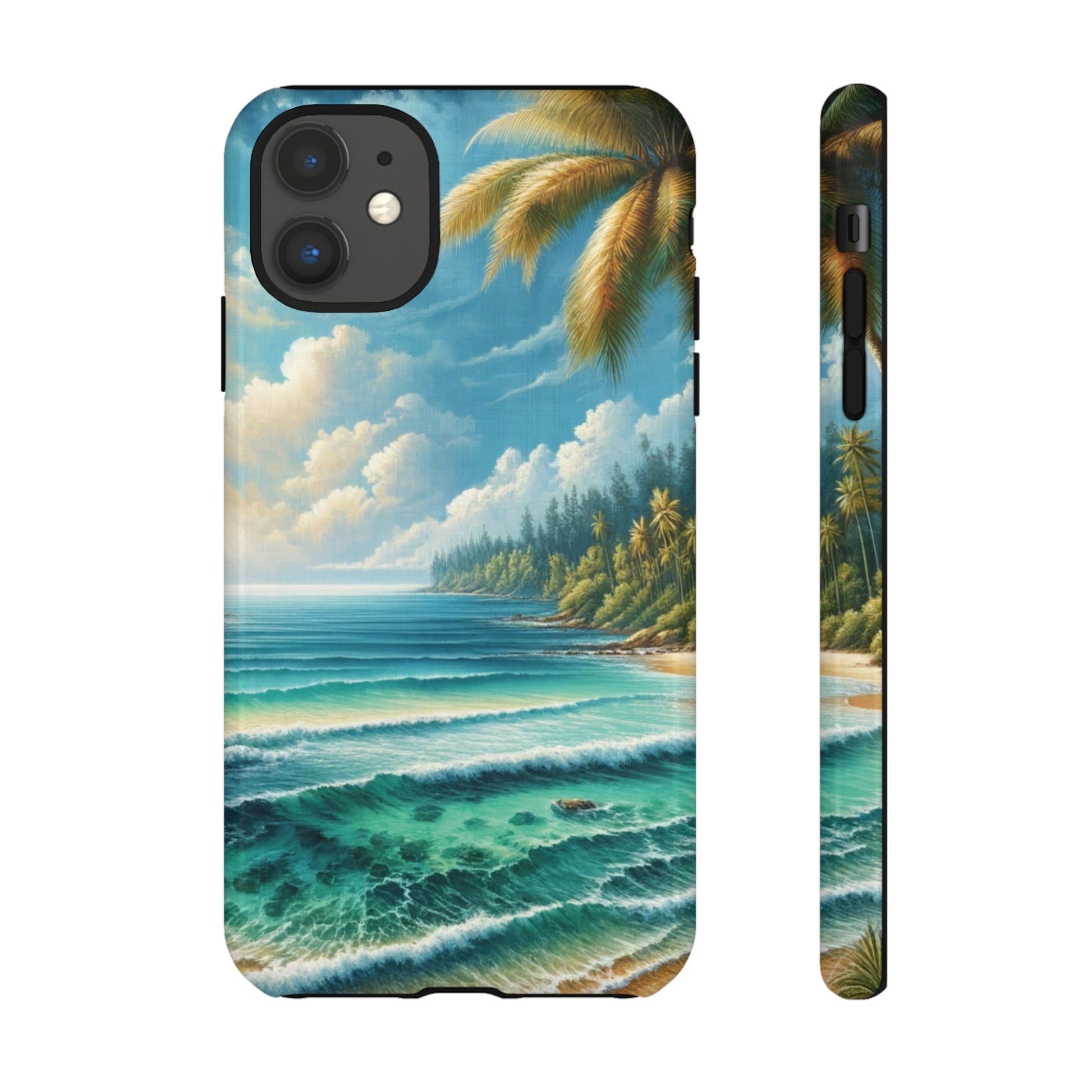 Coastal Serenity Ocean Beach View Protective Phone Case Gift for Her Phone 15, Samsung iPhone Samsung Gift for Her Case iPhone 15, Samsung iPhone Samsung Accessory Gift for Her.