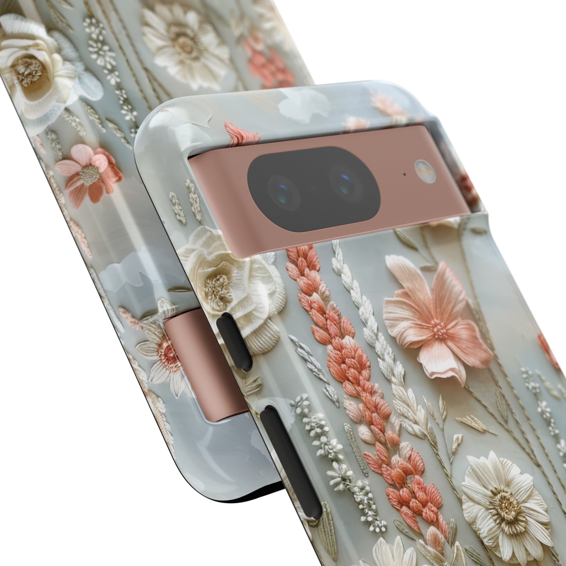 Pastel Wildflowers Protective Phone Case Gift for Her Phone 15, Samsung iPhone Samsung Gift for Her Case iPhone 15, Samsung iPhone Samsung Accessory Gift for Her