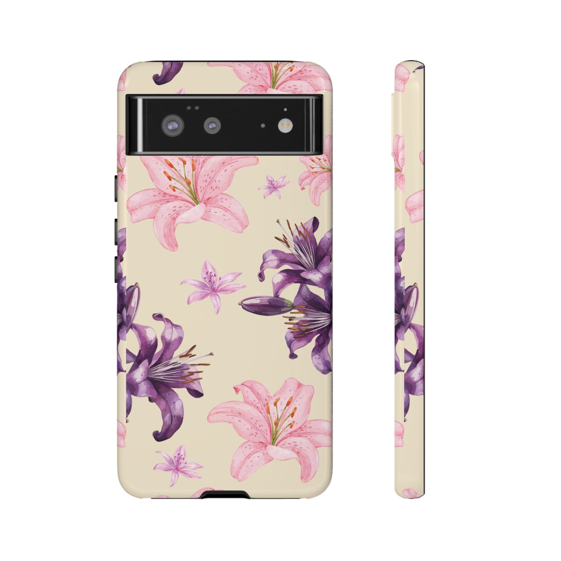 Blooming Tiger Lily Phone Case - Compatible with iPhone, Samsung, and Pixel | Stylish Protective Cover Gift for Her Perfect for Floral Lover