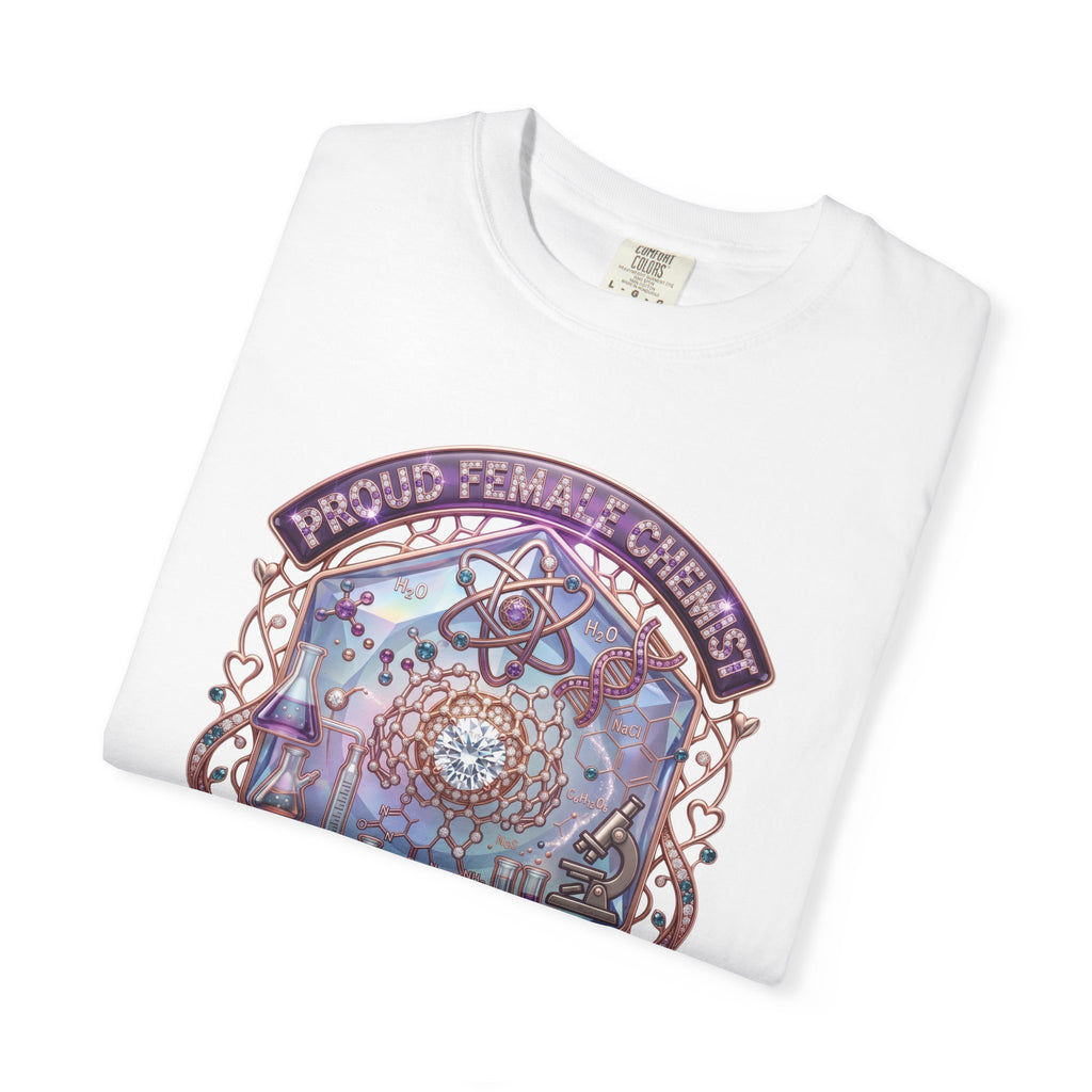 T-Shirt 'Unstoppable' Scientist Leader Achiever Graphic Tee Proud Chemist. Scientist. Leader. Unstoppable. STEM Graphic Tee