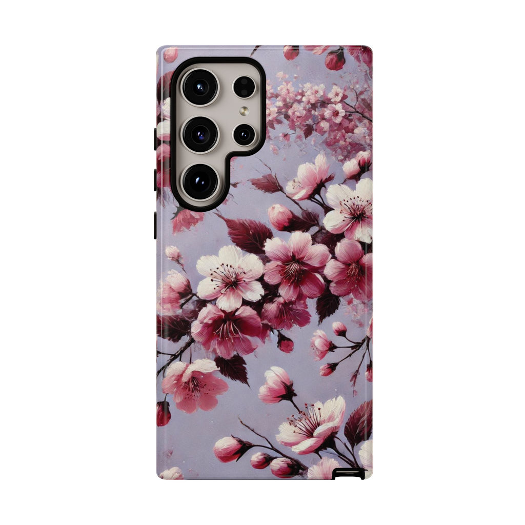Lavender Floral Phone Case | Fall-Inspired Protective Cover for iPhone, Samsung & Pixel – Perfect Gift for Her